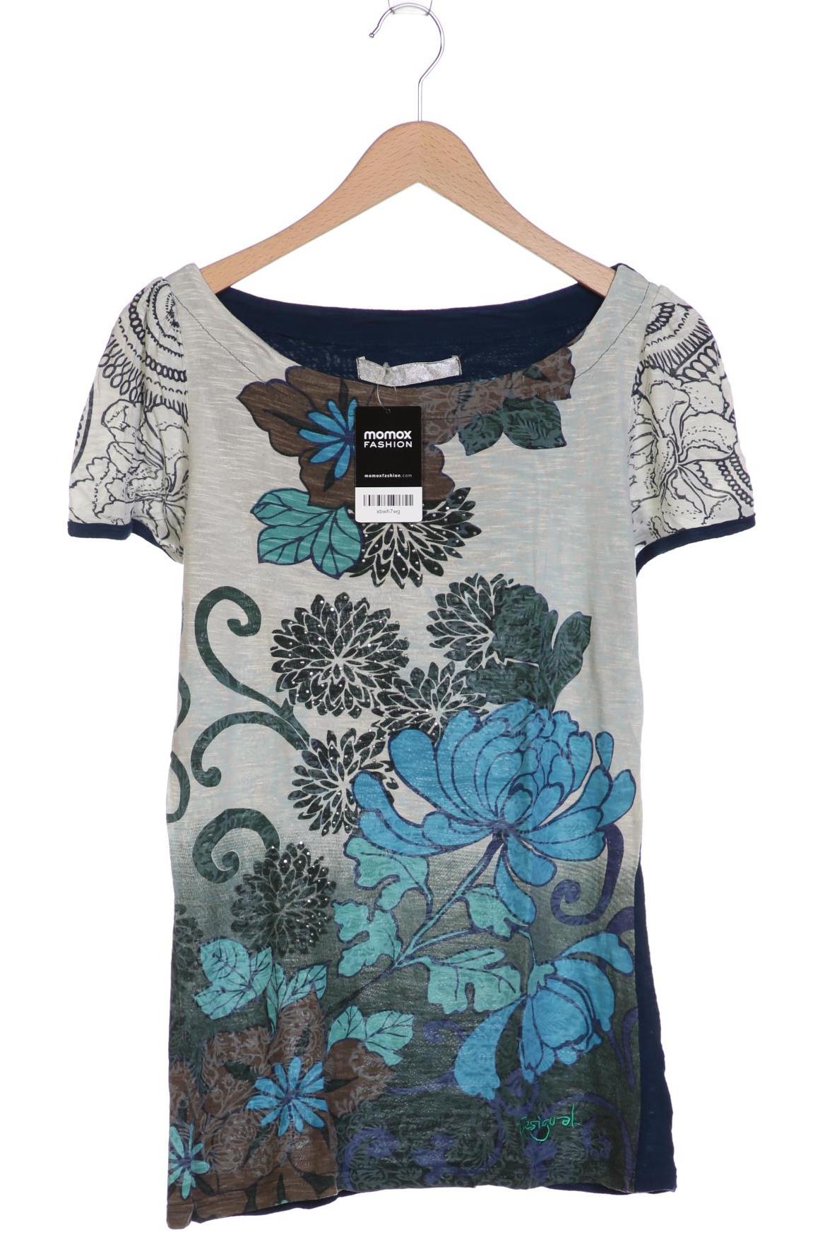 

Desigual Damen T-Shirt, türkis, Gr. 38