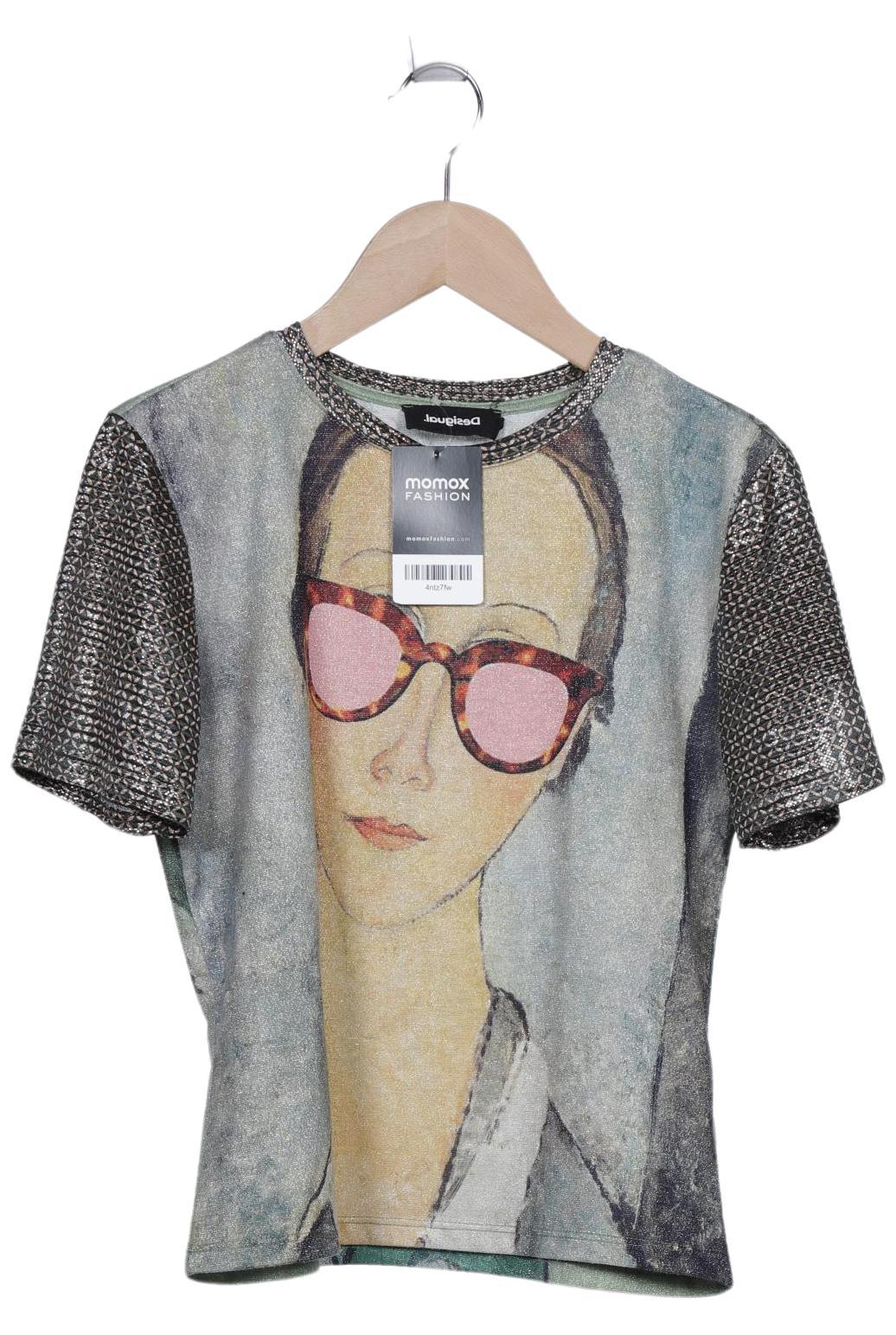 

Desigual Damen T-Shirt, mehrfarbig, Gr. 38