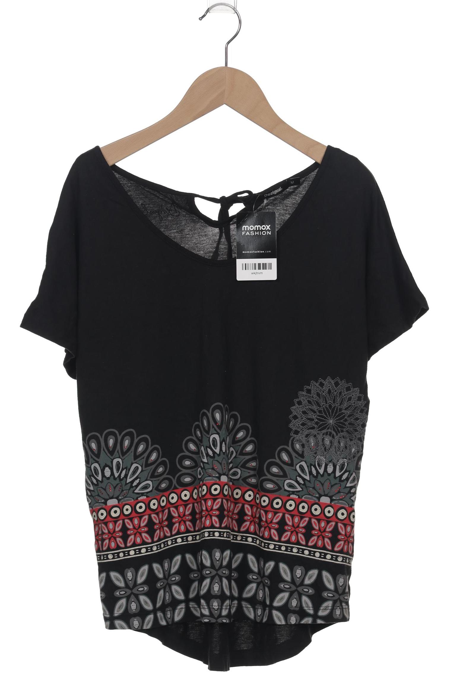 

Desigual Damen T-Shirt, schwarz, Gr. 38
