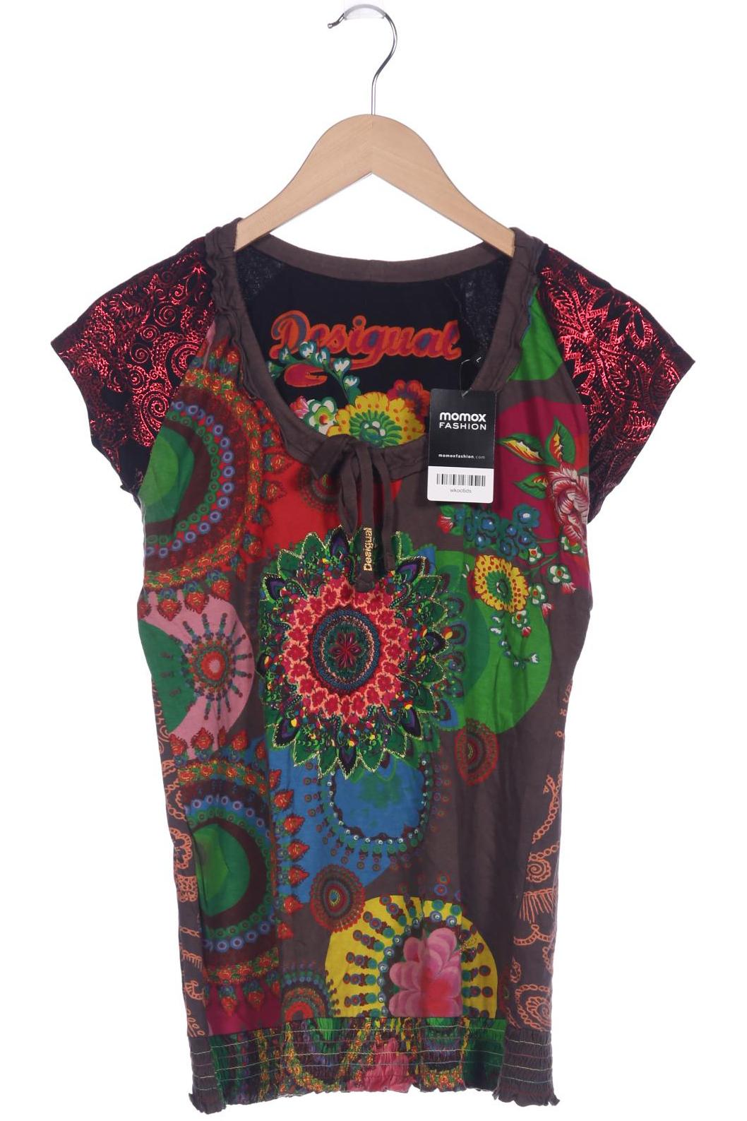

Desigual Damen T-Shirt, mehrfarbig, Gr. 42