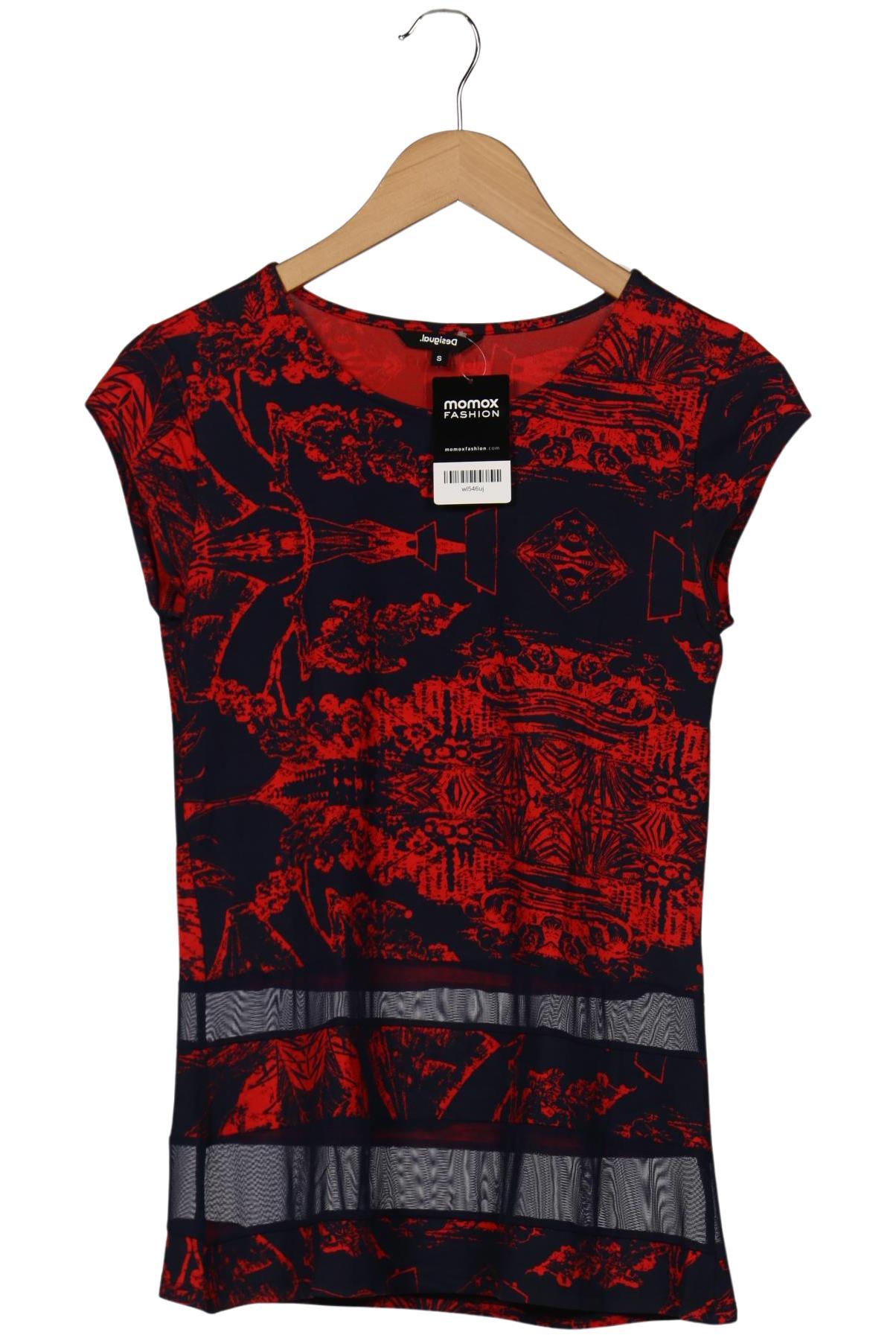 

Desigual Damen T-Shirt, rot, Gr. 36