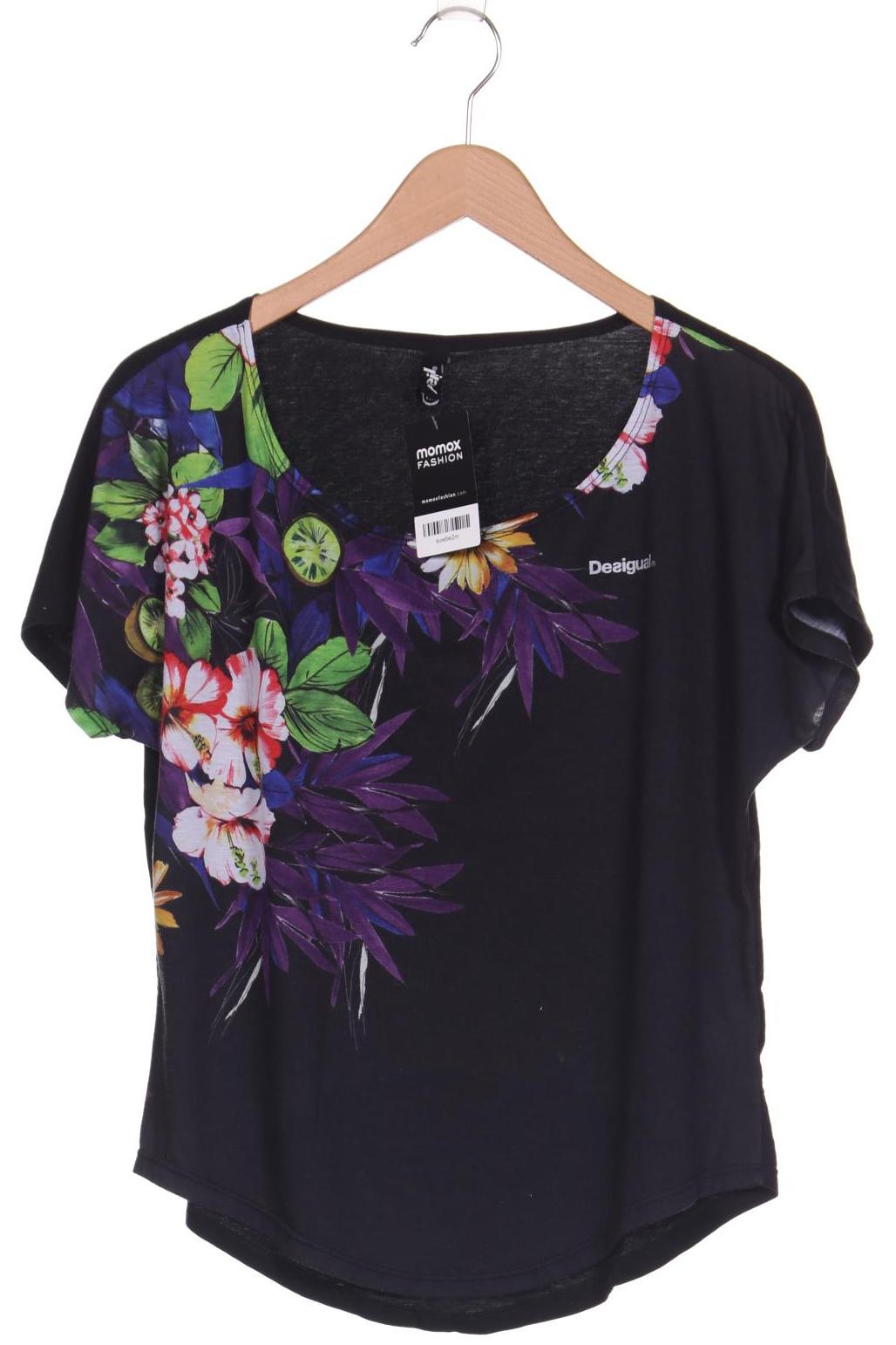 

Desigual Damen T-Shirt, schwarz, Gr. 38