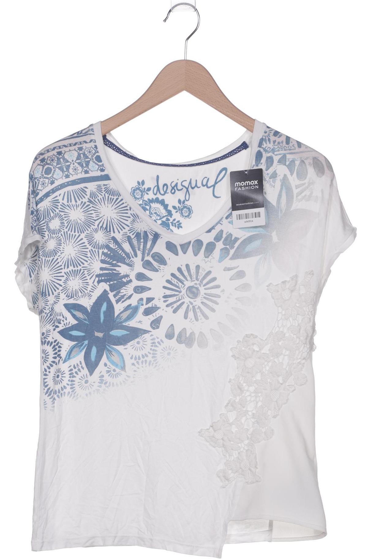 

Desigual Damen T-Shirt, weiß, Gr. 38