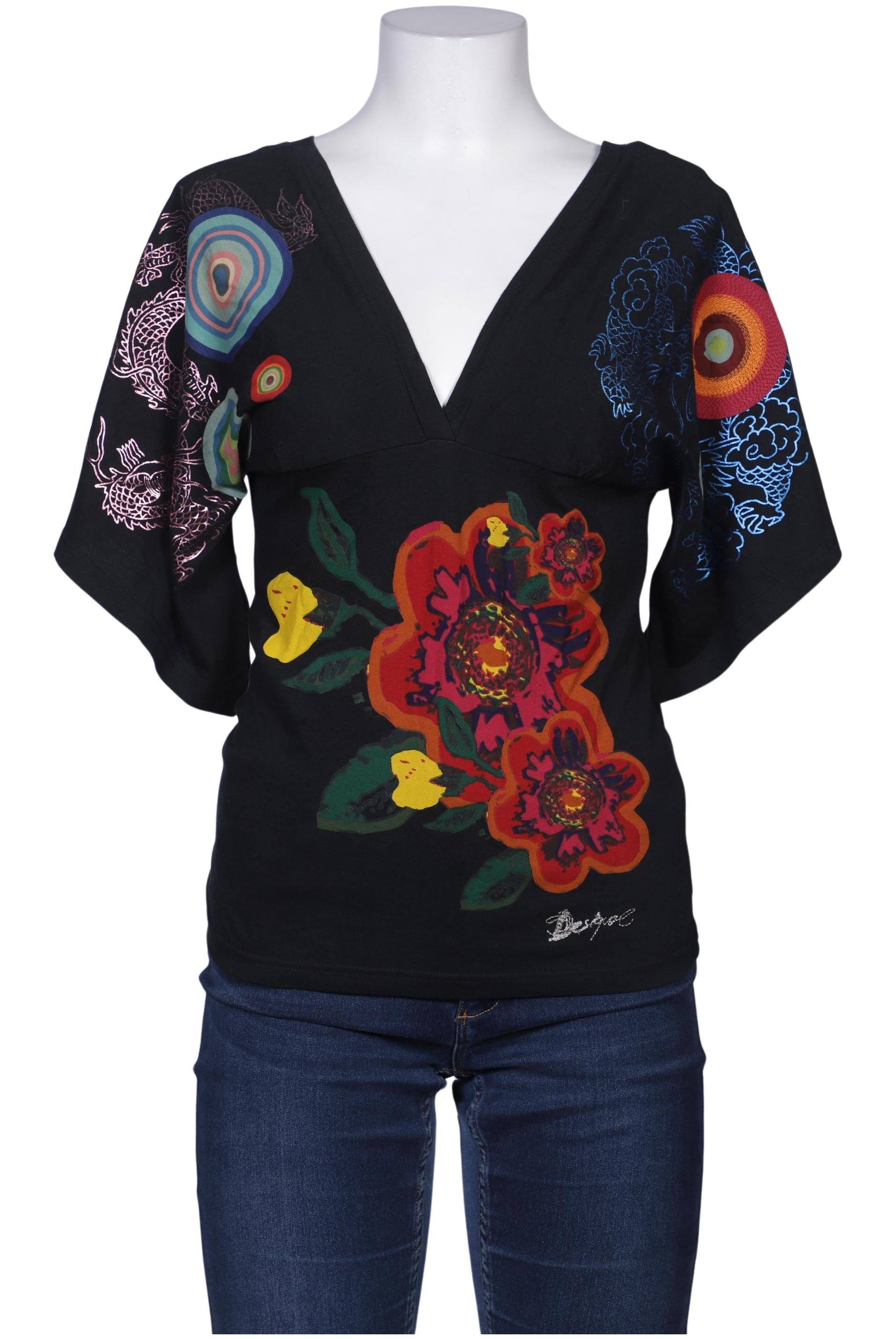 

Desigual Damen T-Shirt, schwarz, Gr. 42