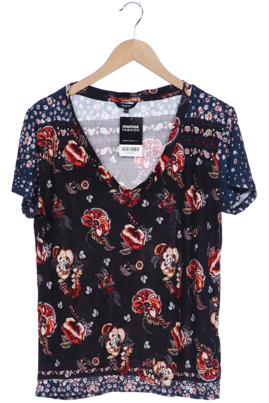 

Desigual Damen T-Shirt, schwarz, Gr. 46