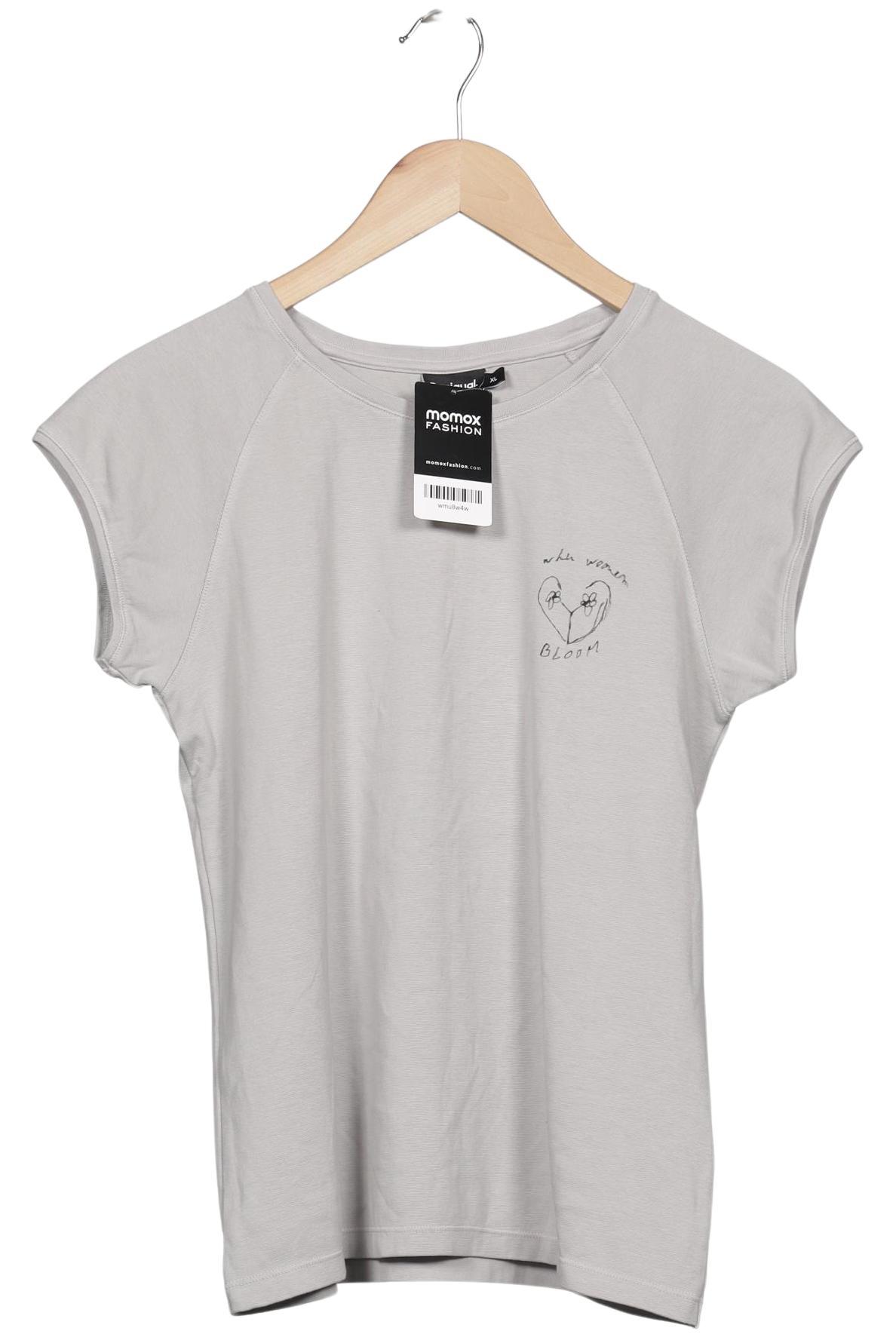 

Desigual Damen T-Shirt, grau, Gr. 44