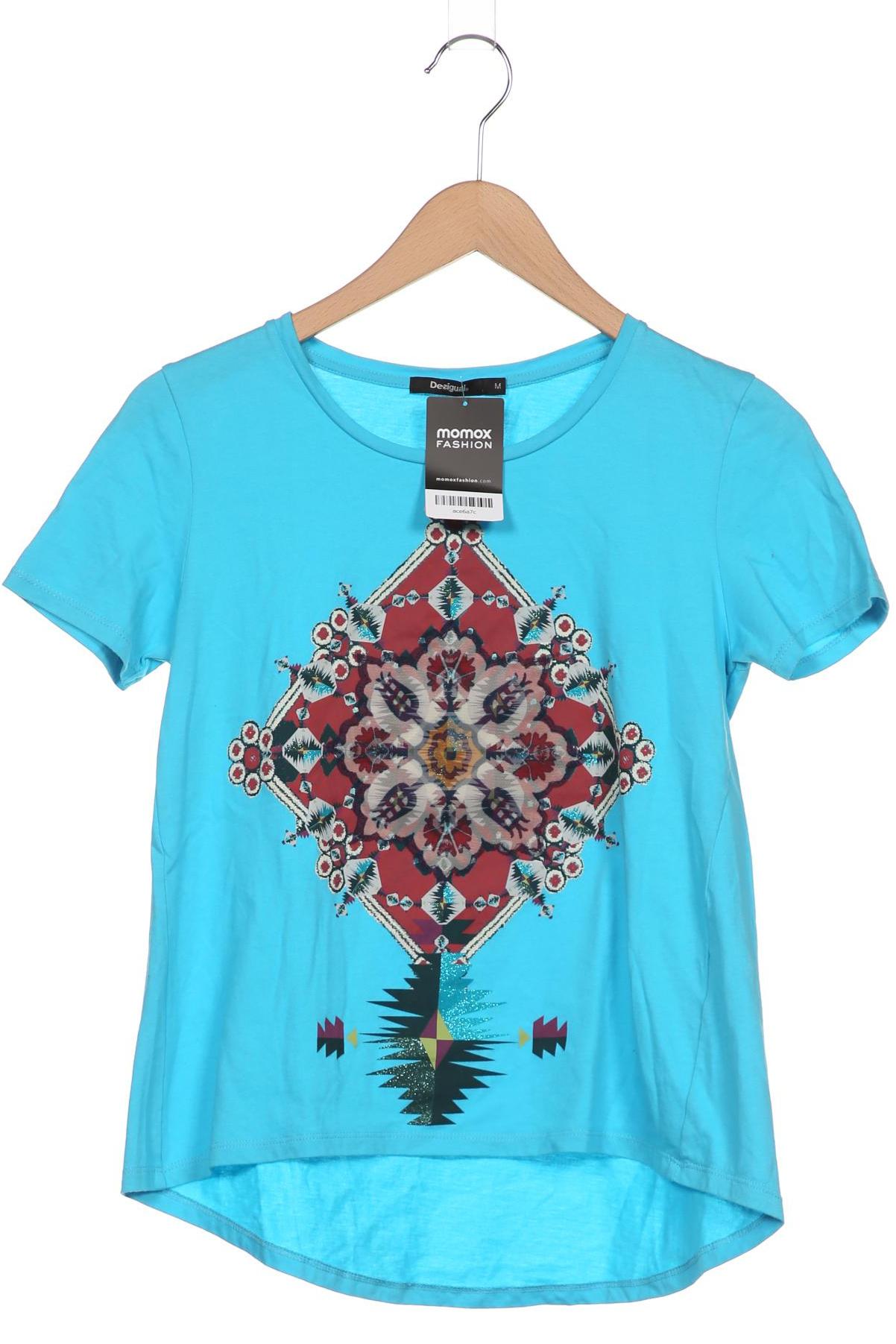 

Desigual Damen T-Shirt, blau, Gr. 38