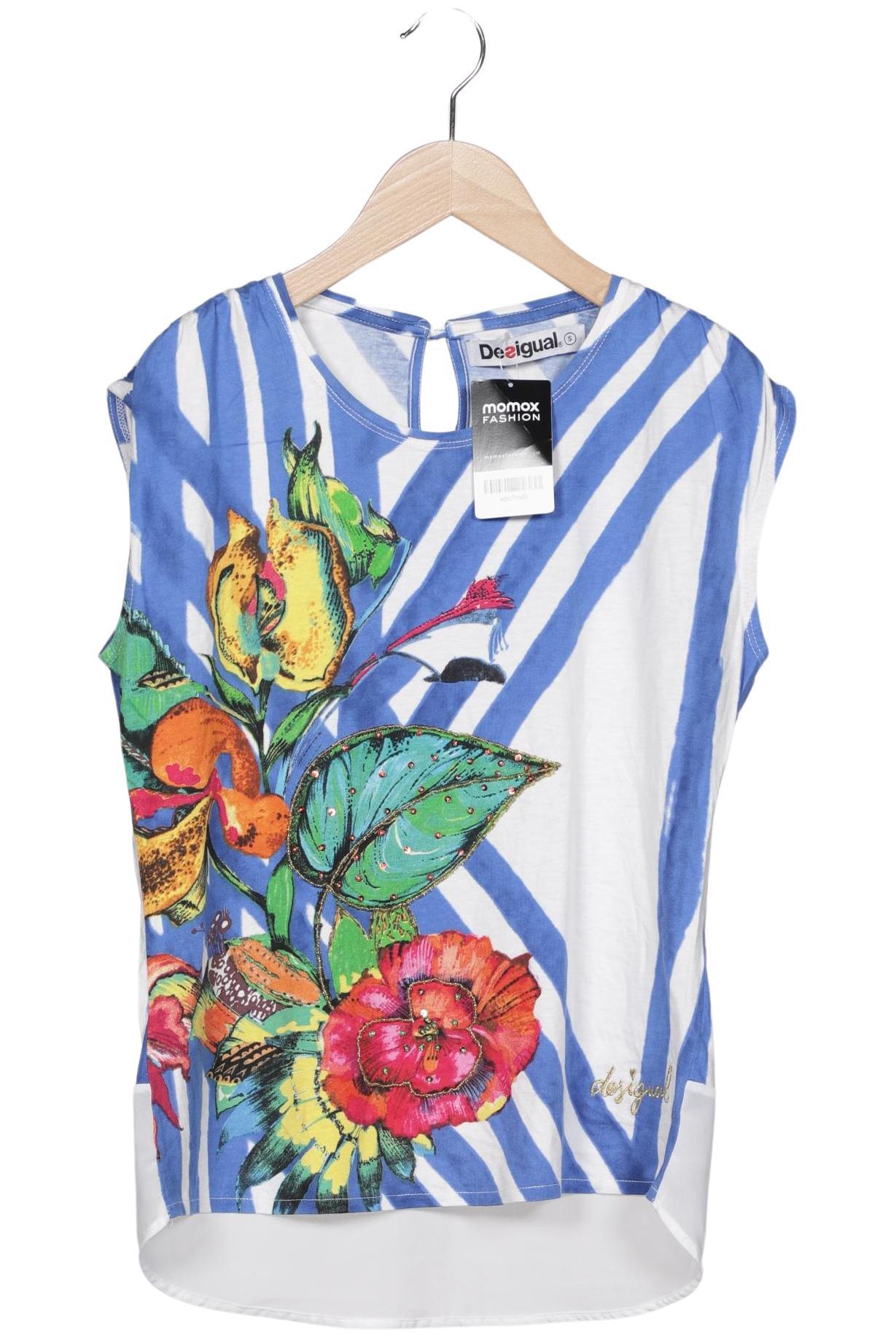

Desigual Damen T-Shirt, weiß, Gr. 36