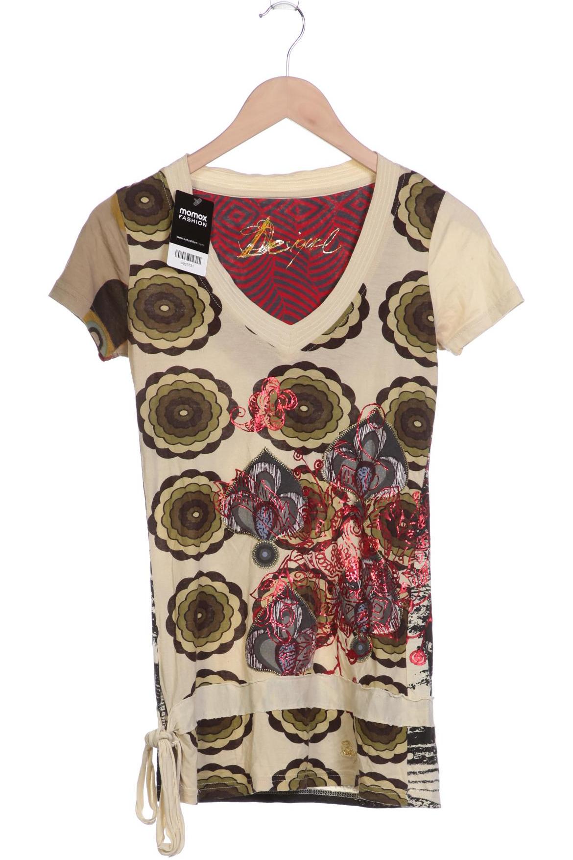 

Desigual Damen T-Shirt, beige