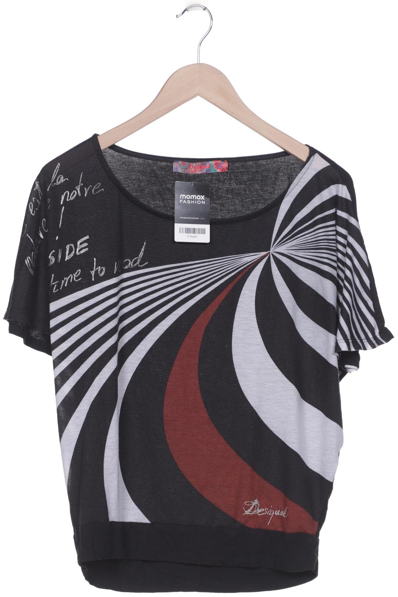 

Desigual Damen T-Shirt, schwarz, Gr. 36