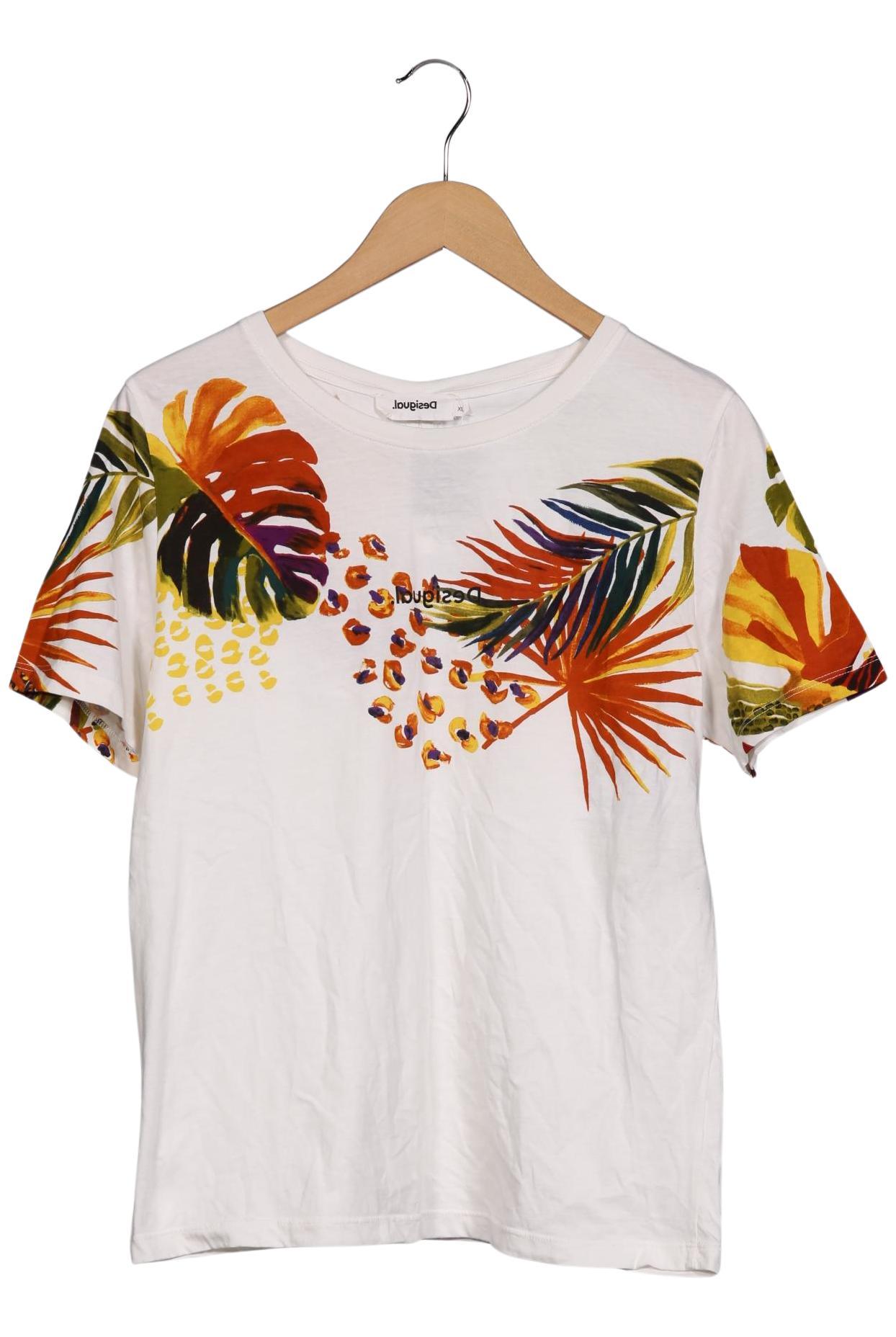 

Desigual Damen T-Shirt, weiß, Gr. 44