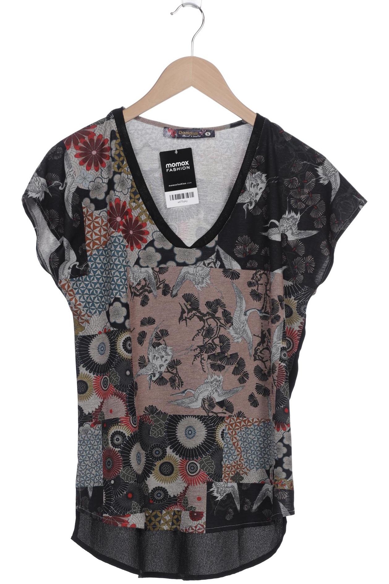 

Desigual Damen T-Shirt, mehrfarbig, Gr. 36