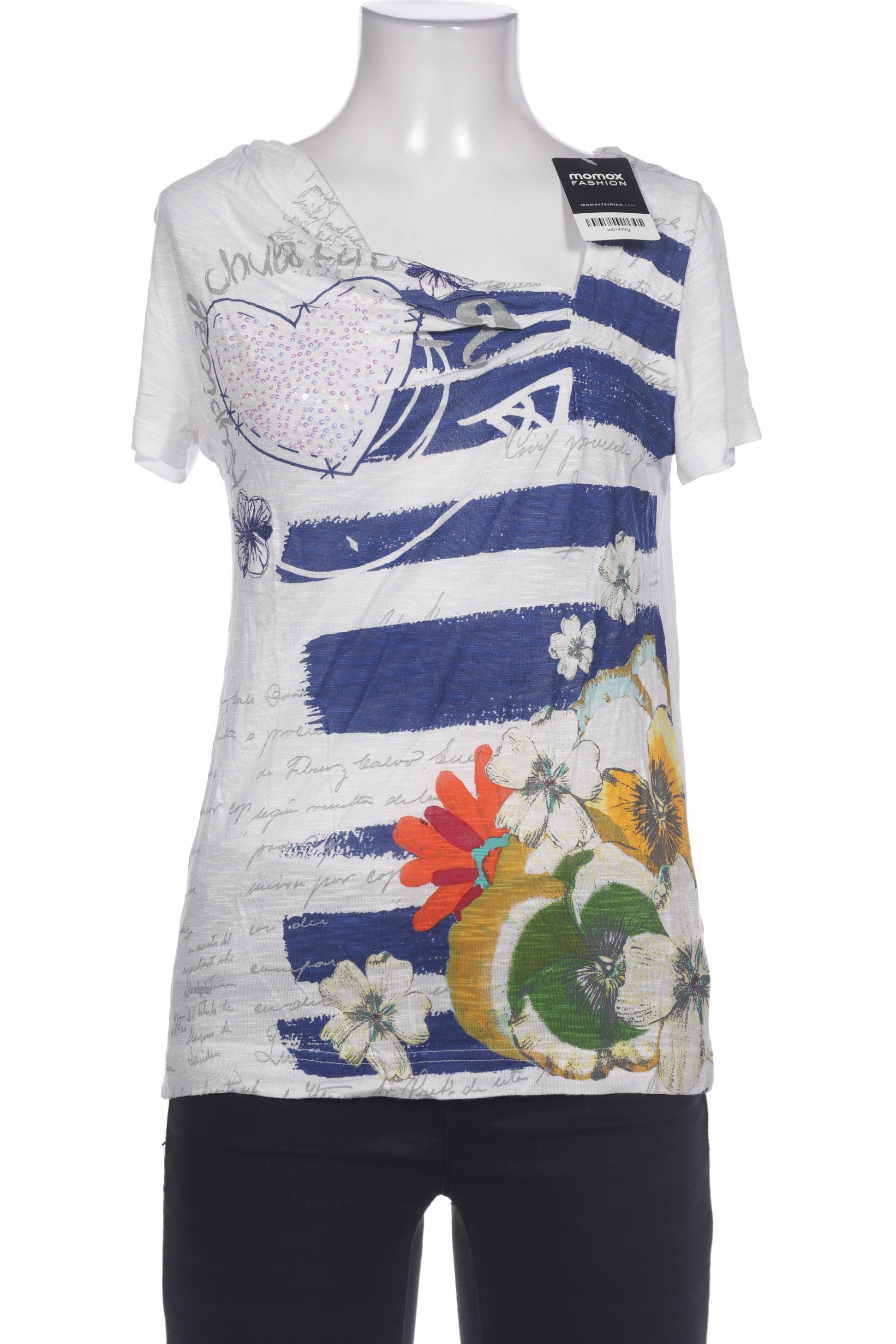

Desigual Damen T-Shirt, weiß, Gr. 36