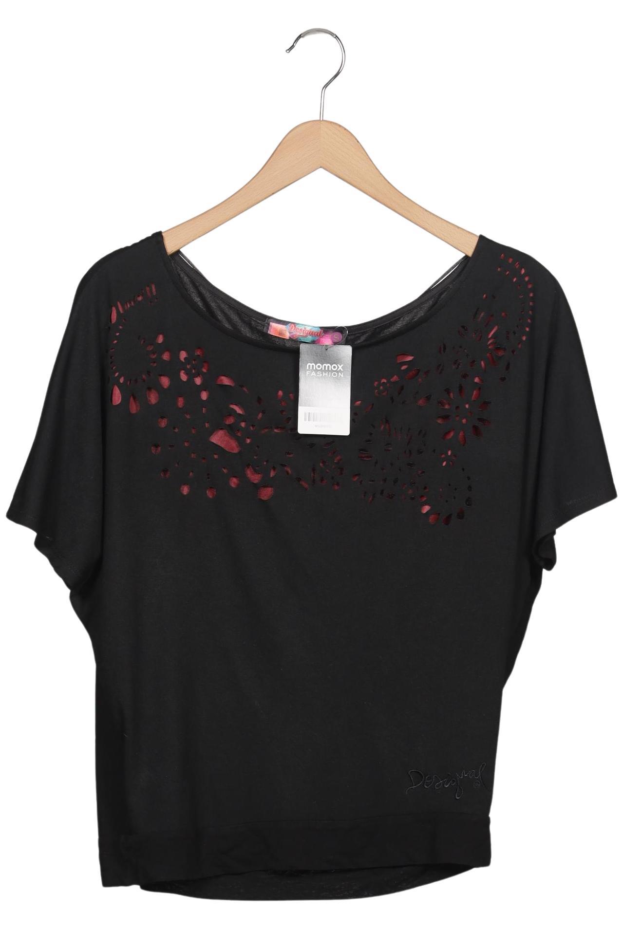 

Desigual Damen T-Shirt, schwarz, Gr. 36