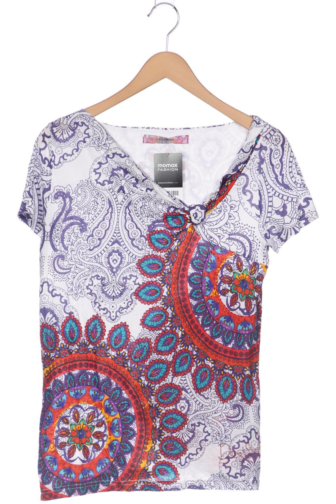 

Desigual Damen T-Shirt, mehrfarbig, Gr. 42