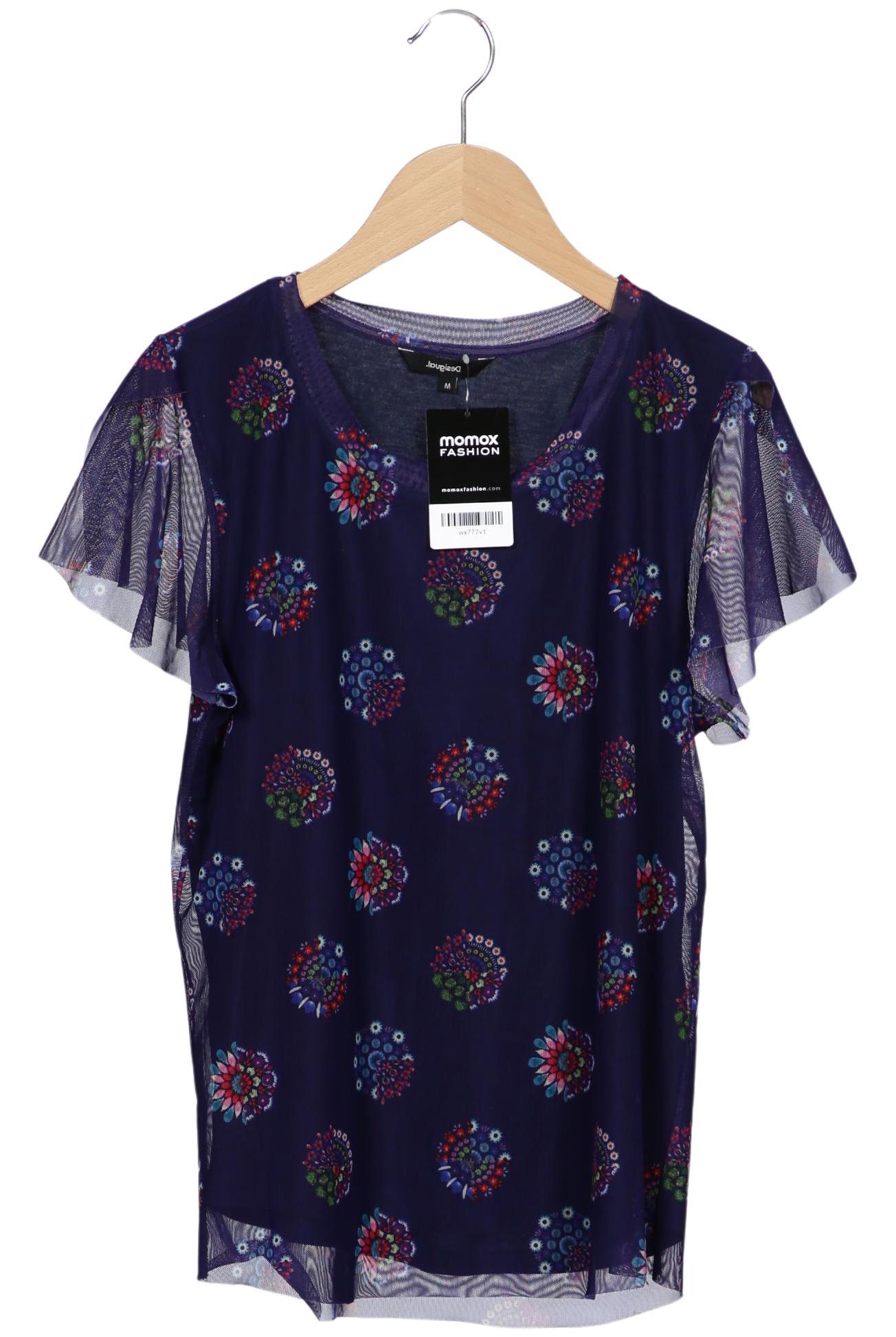 

Desigual Damen T-Shirt, marineblau, Gr. 38