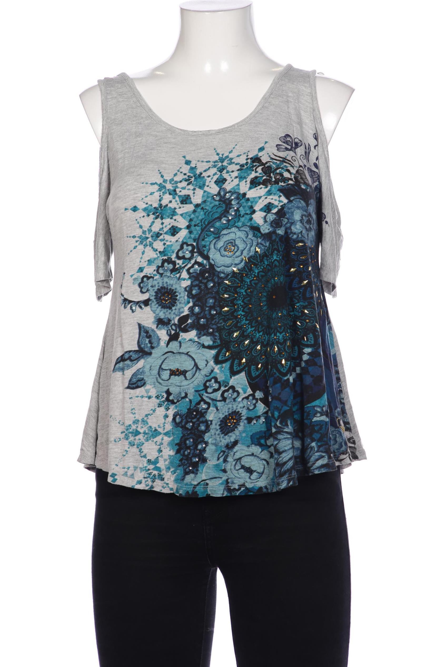 

Desigual Damen T-Shirt, grau, Gr. 38