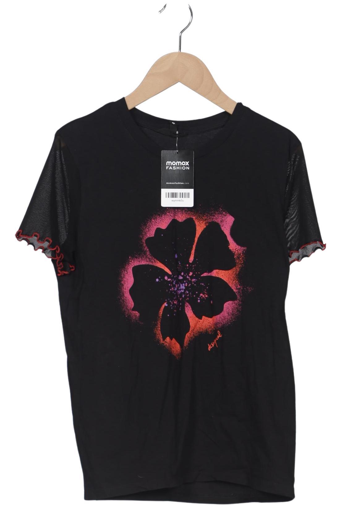 

Desigual Damen T-Shirt, schwarz, Gr. 38
