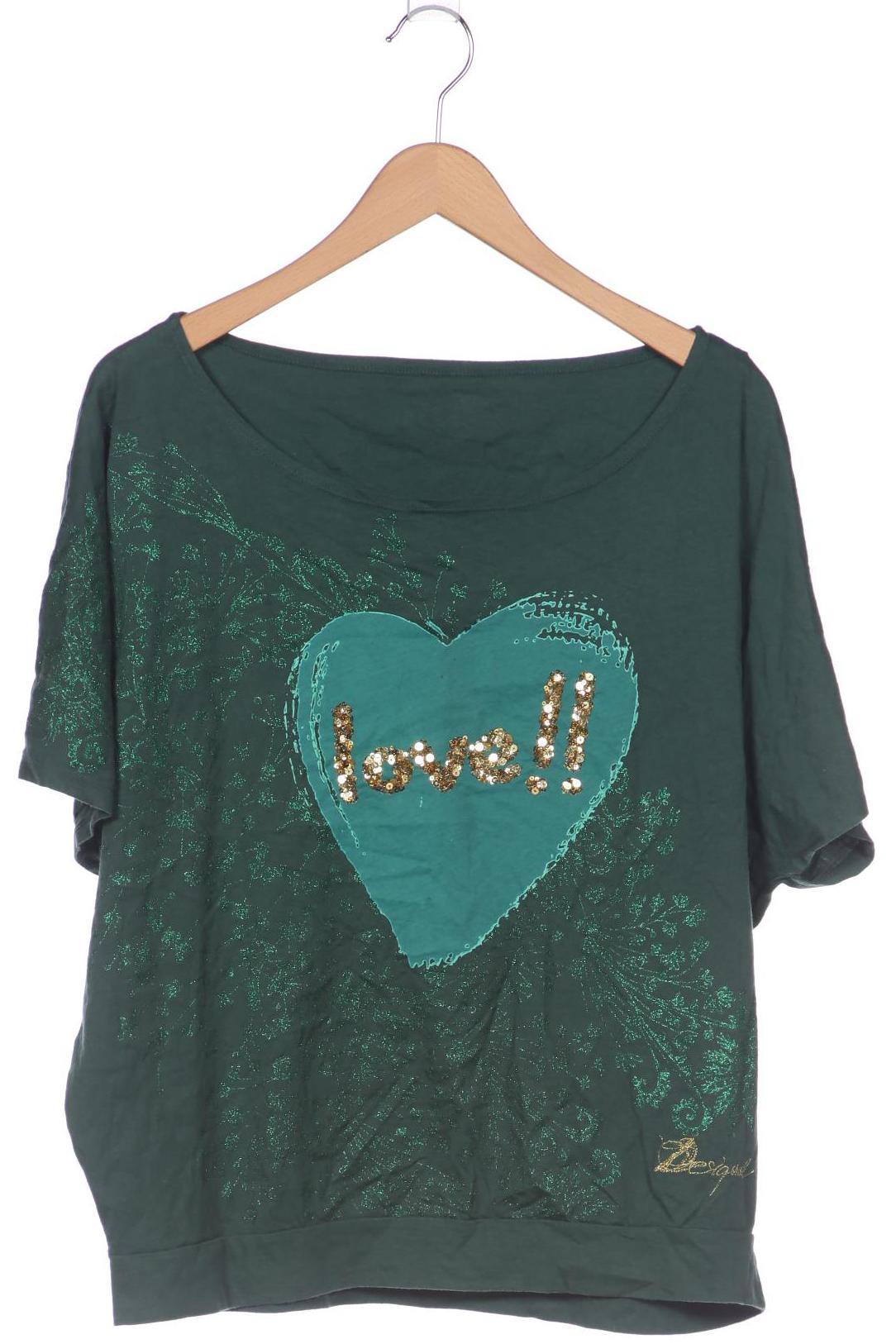 

Desigual Damen T-Shirt, türkis, Gr. 42