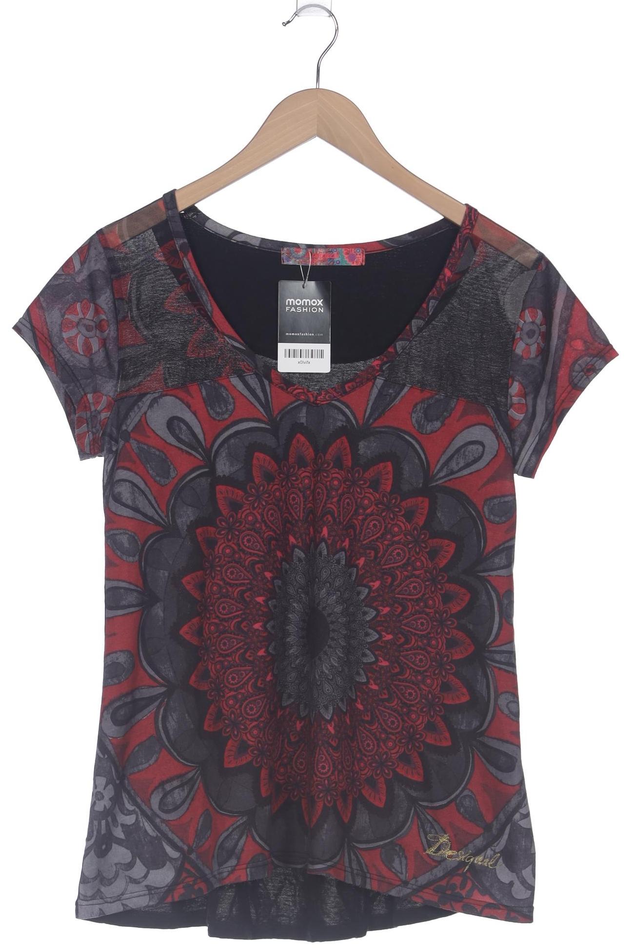 

Desigual Damen T-Shirt, mehrfarbig, Gr. 42