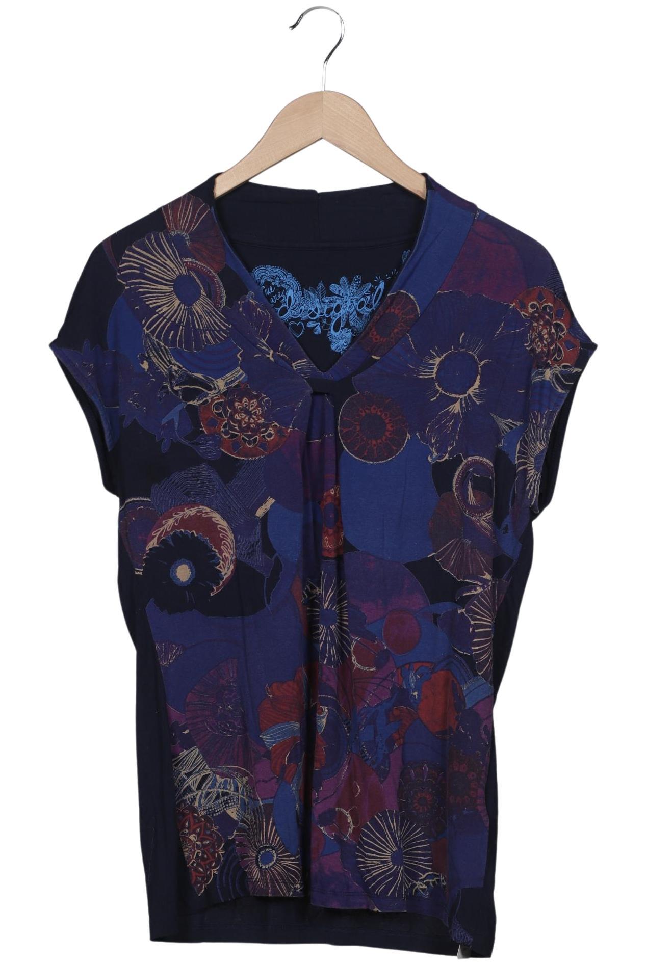 

Desigual Damen T-Shirt, marineblau, Gr. 46