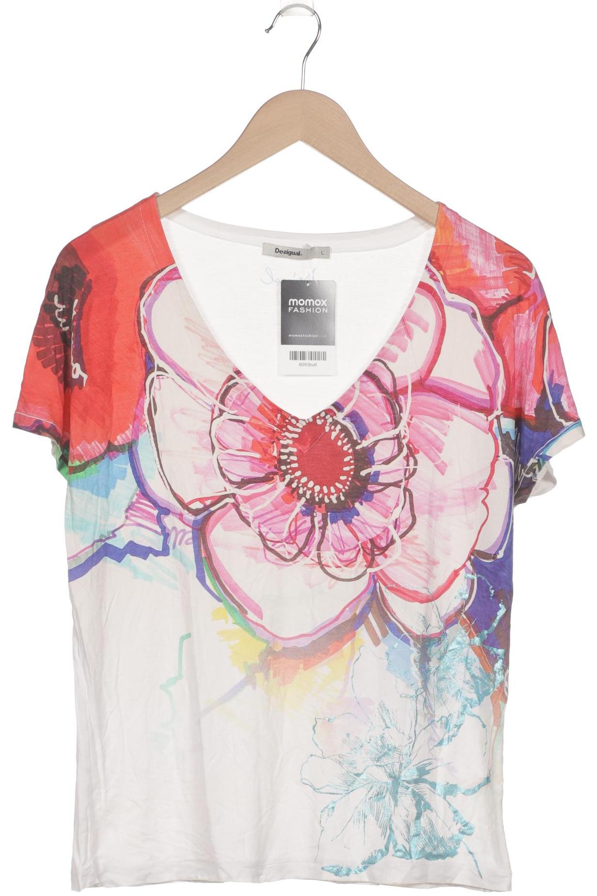 

Desigual Damen T-Shirt, mehrfarbig, Gr. 42