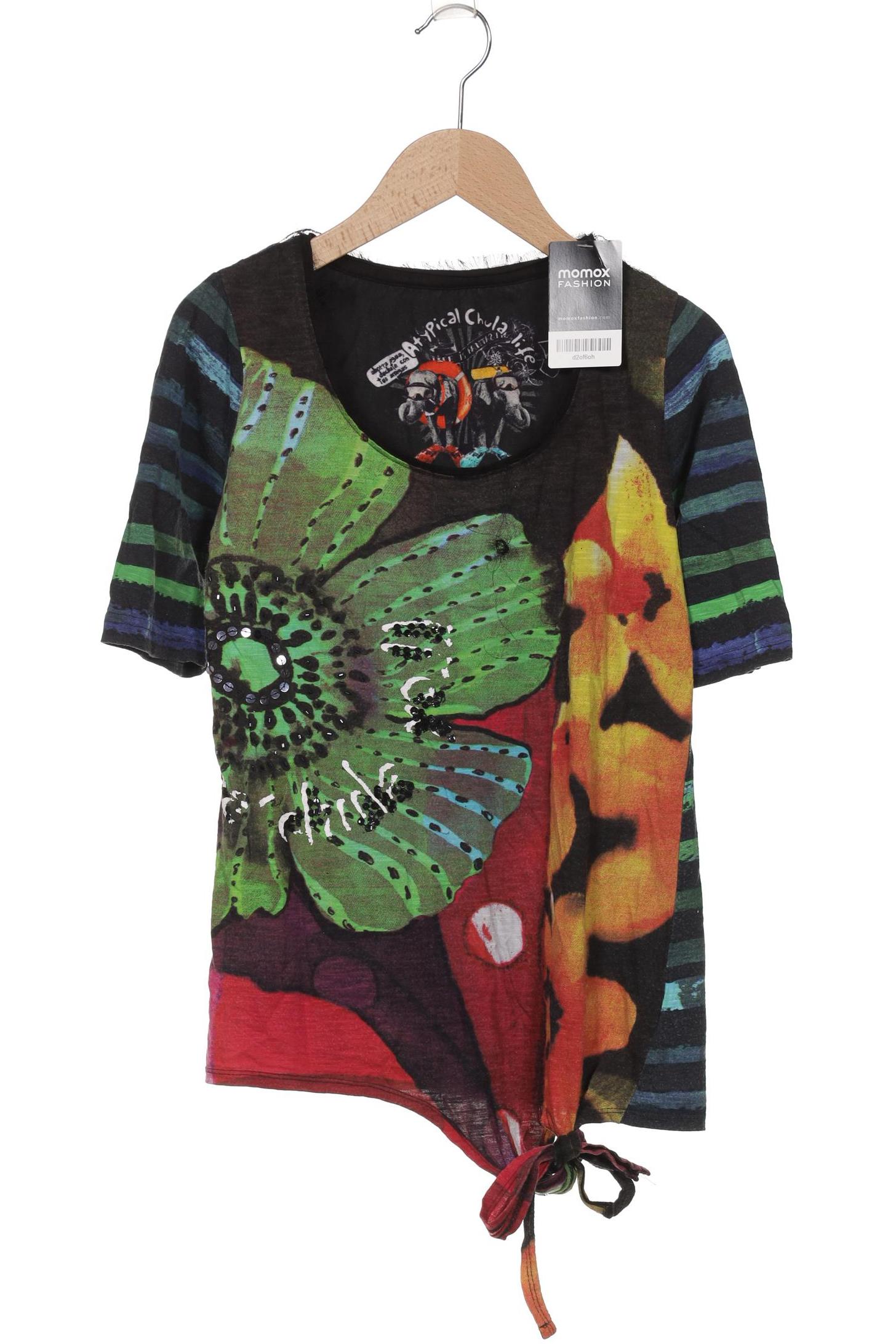 

Desigual Damen T-Shirt, mehrfarbig, Gr. 36