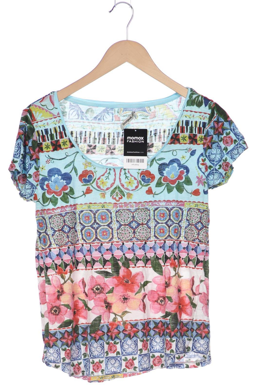 

Desigual Damen T-Shirt, mehrfarbig, Gr. 38