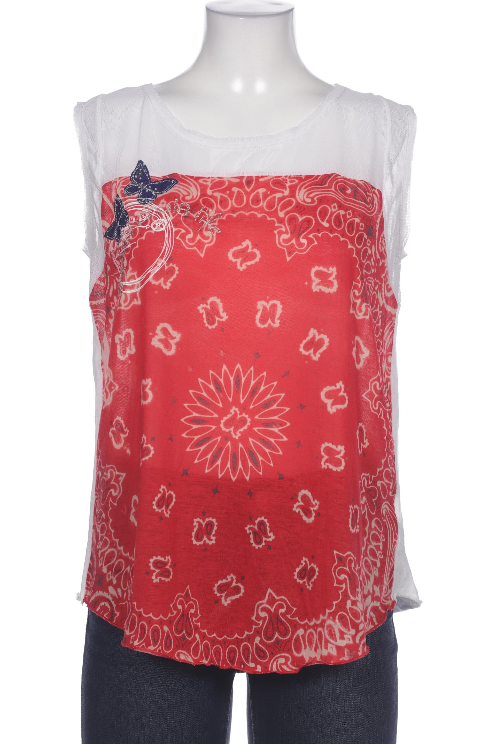 

Desigual Damen T-Shirt, rot, Gr. 42