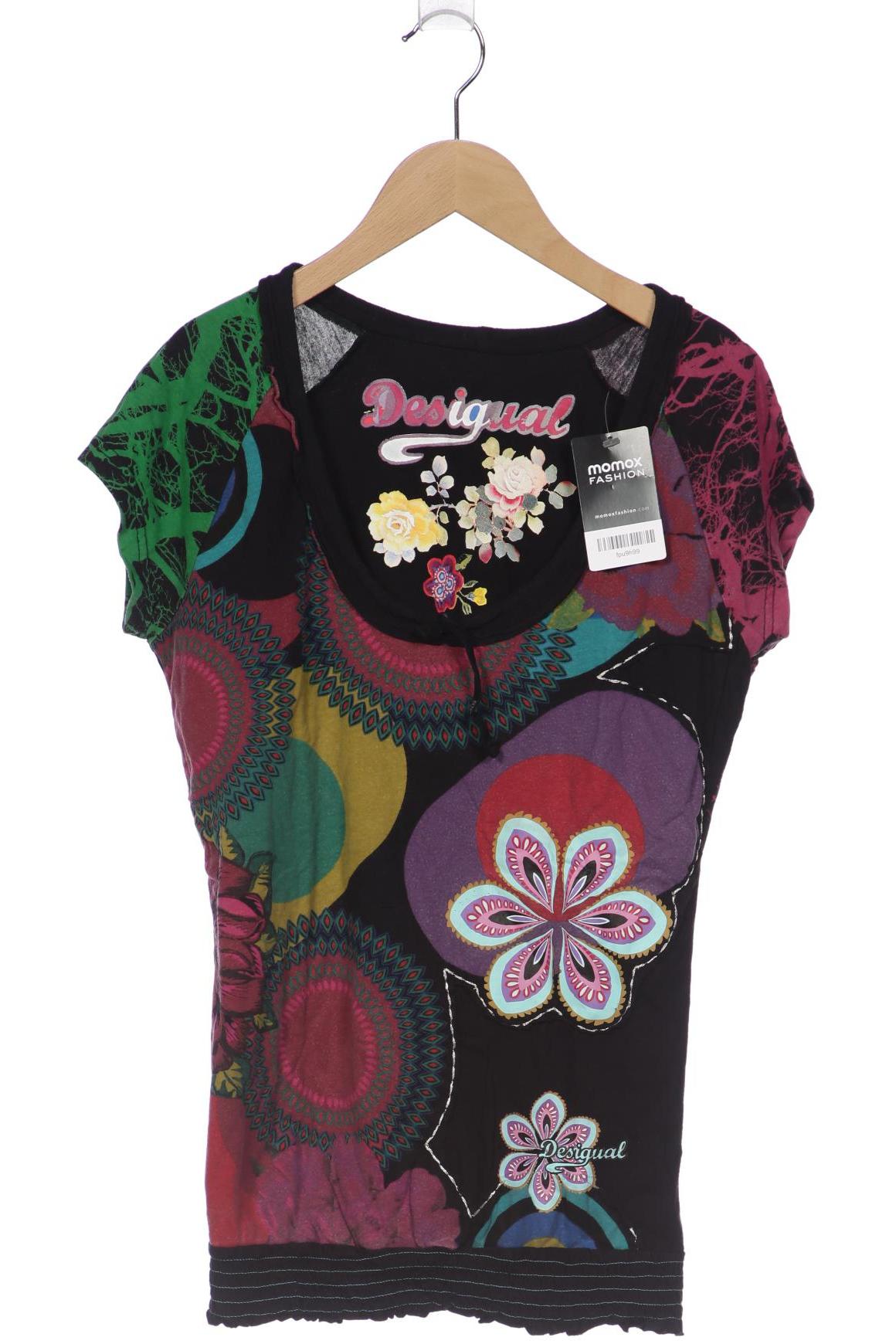 

Desigual Damen T-Shirt, schwarz, Gr. 42