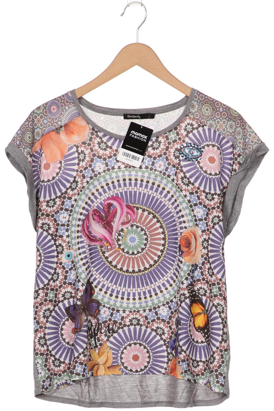 

Desigual Damen T-Shirt, grau