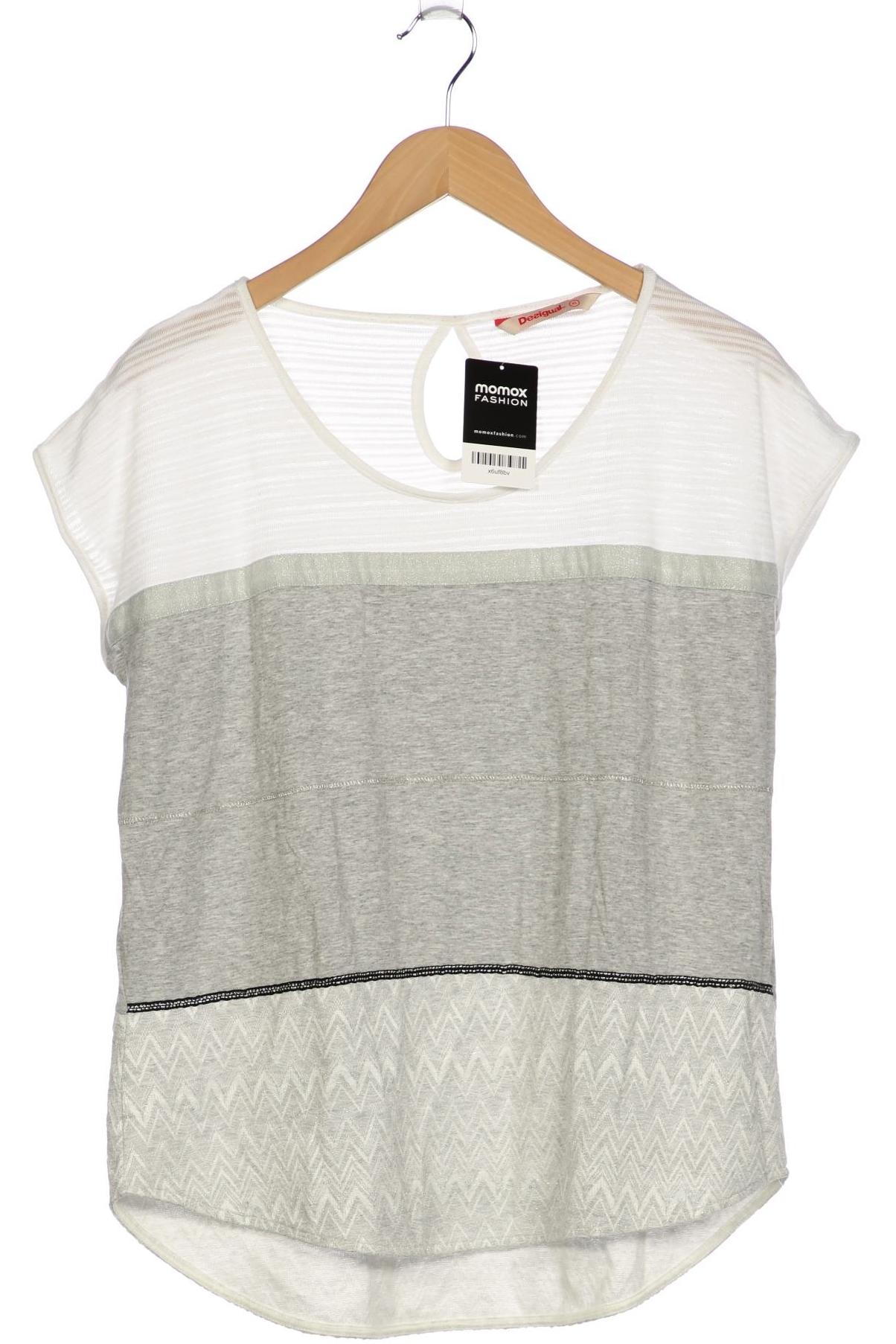 

Desigual Damen T-Shirt, grau, Gr. 44