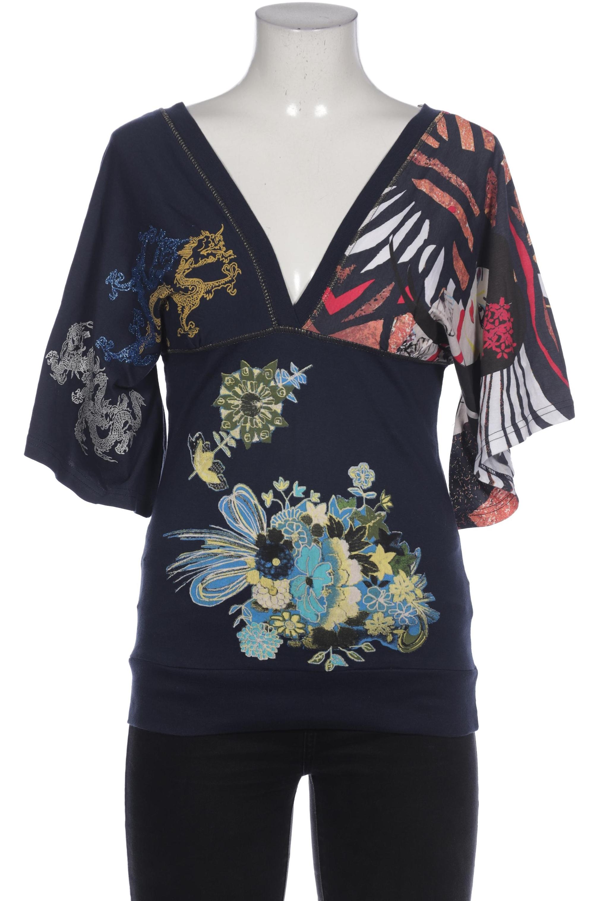 

Desigual Damen T-Shirt, marineblau, Gr. 42