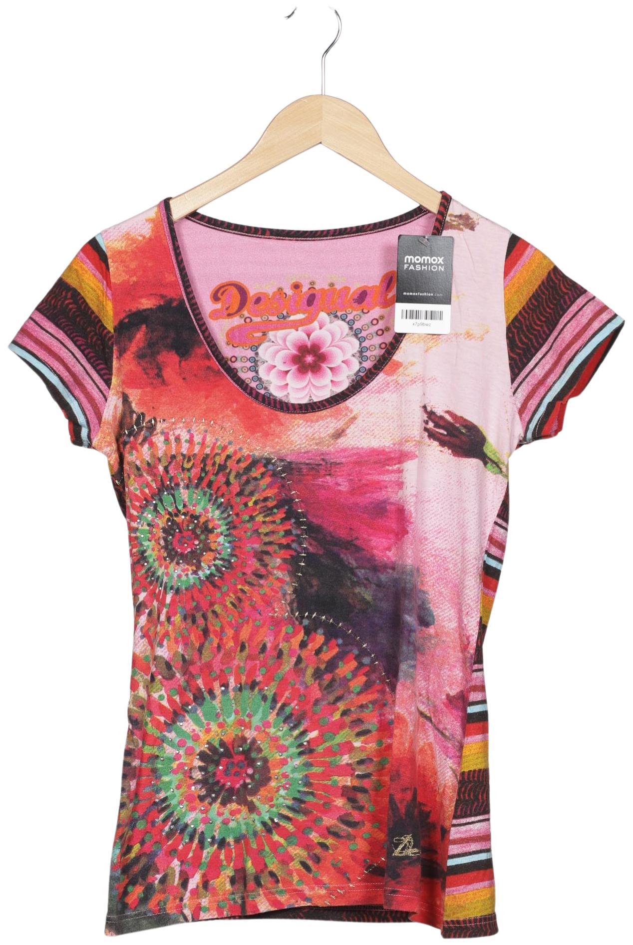 

Desigual Damen T-Shirt, mehrfarbig, Gr. 38