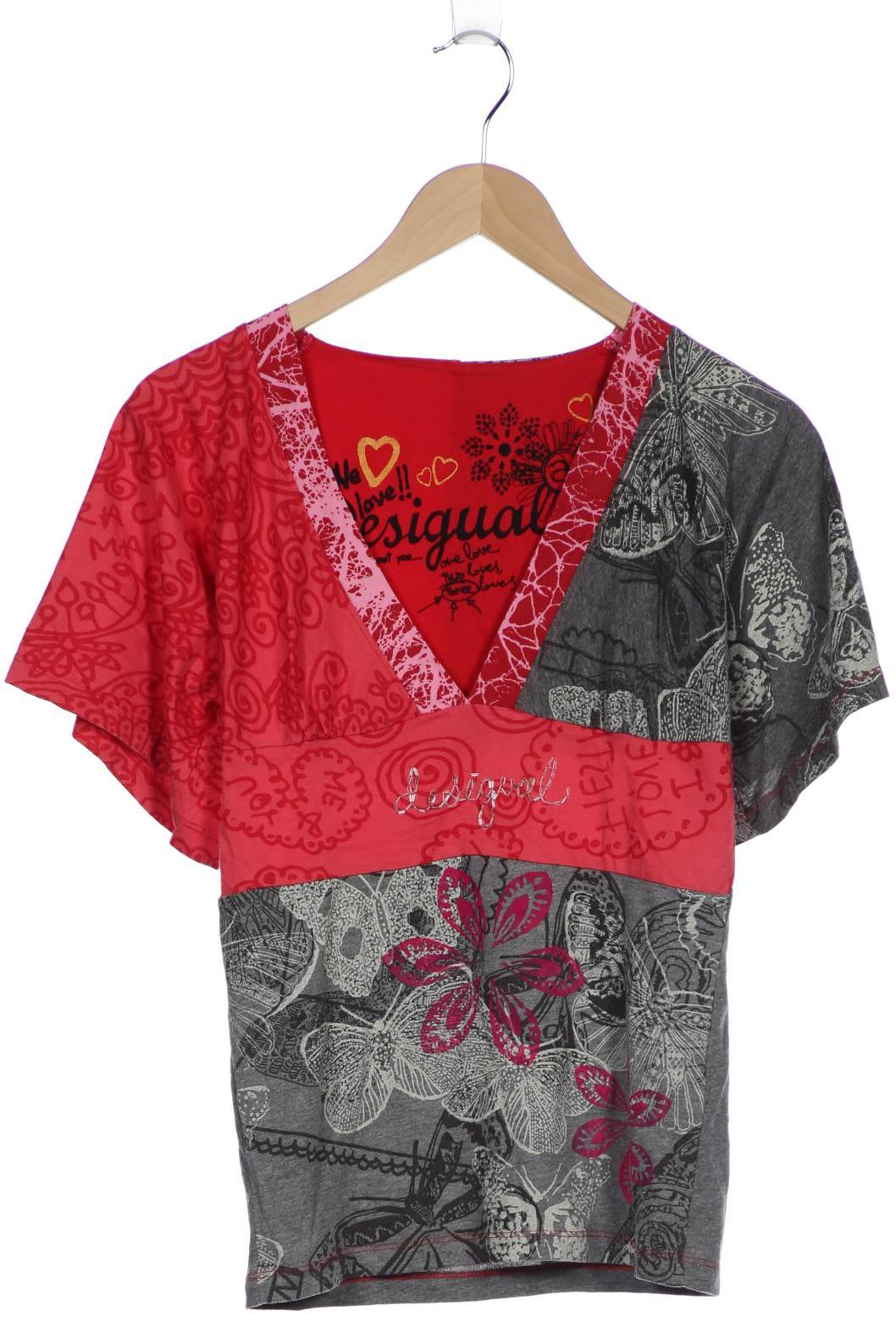 

Desigual Damen T-Shirt, grau, Gr. 38