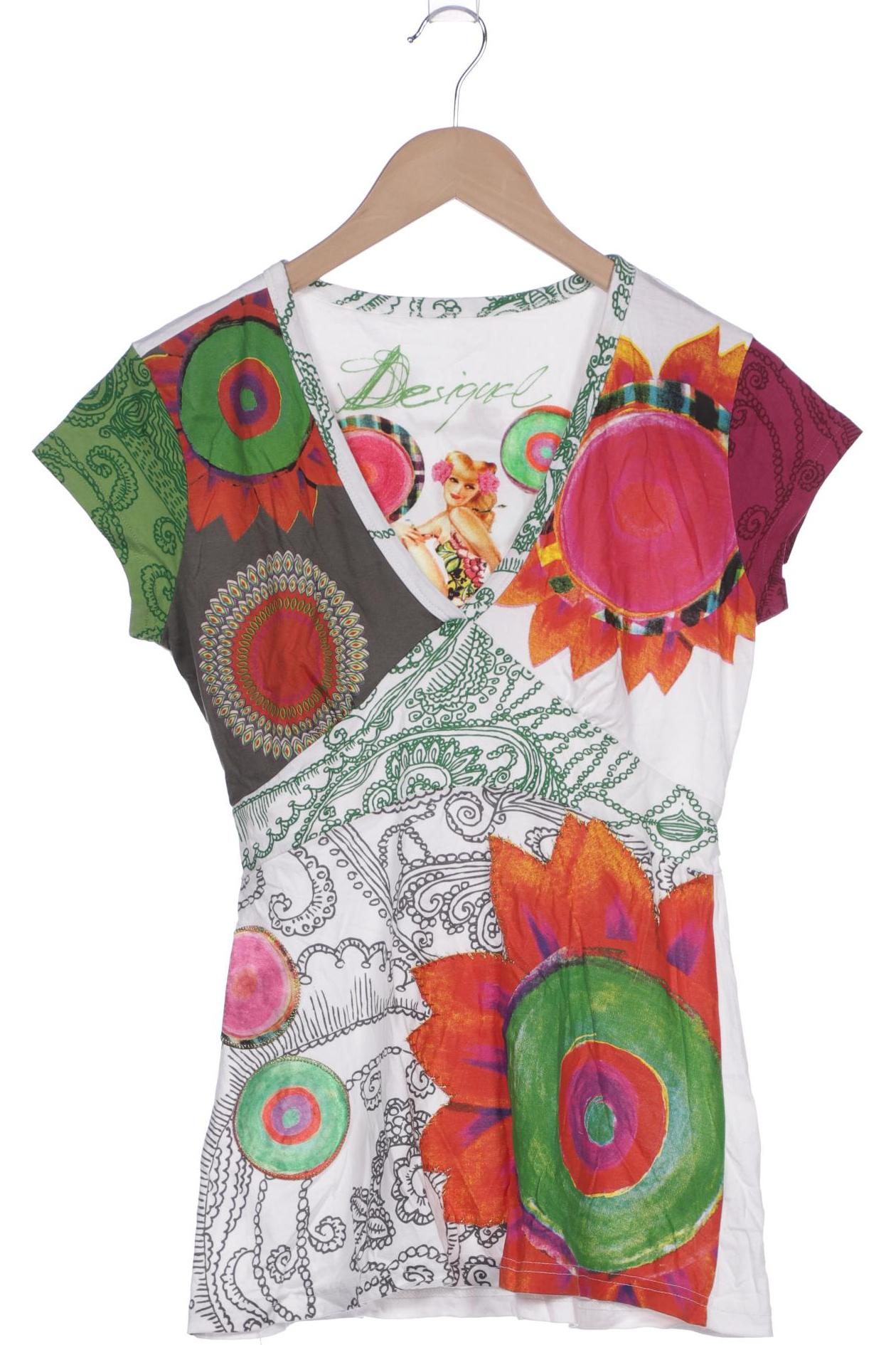 

Desigual Damen T-Shirt, mehrfarbig, Gr. 42