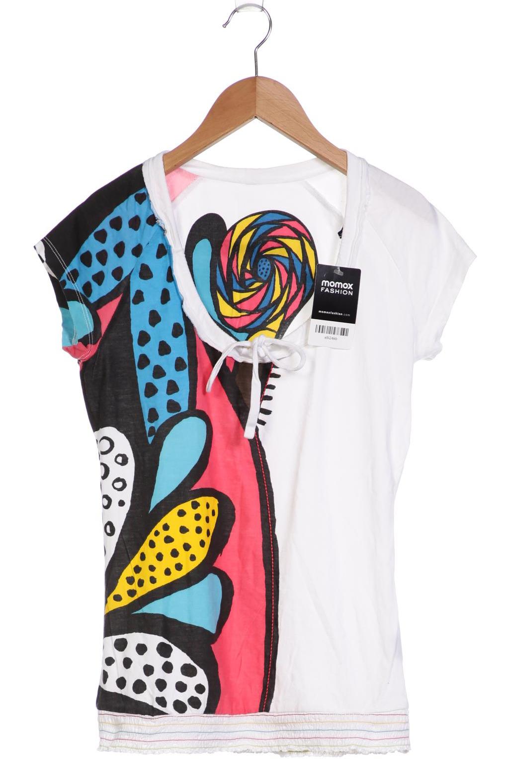 

Desigual Damen T-Shirt, weiß, Gr. 38