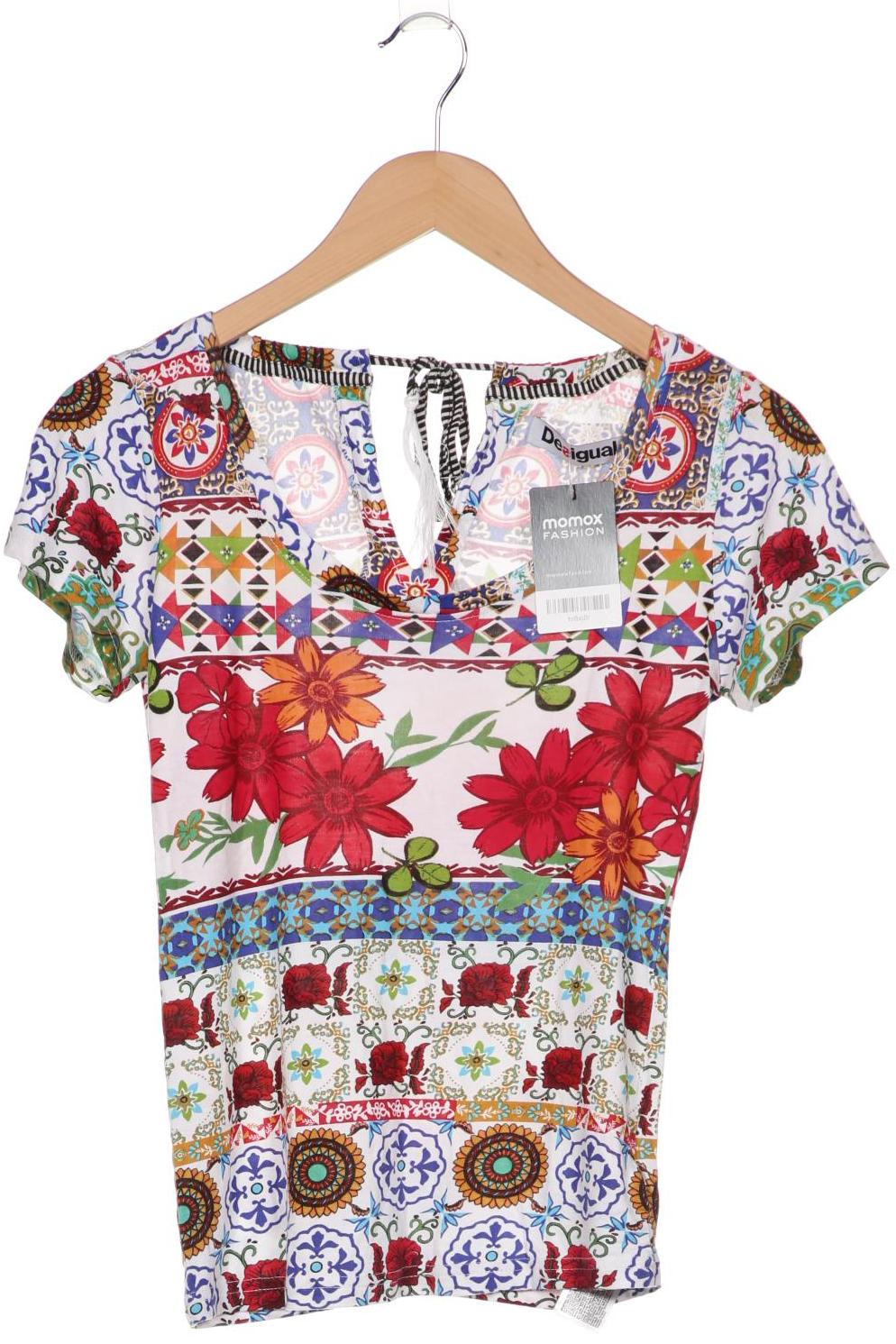 

Desigual Damen T-Shirt, mehrfarbig, Gr. 38