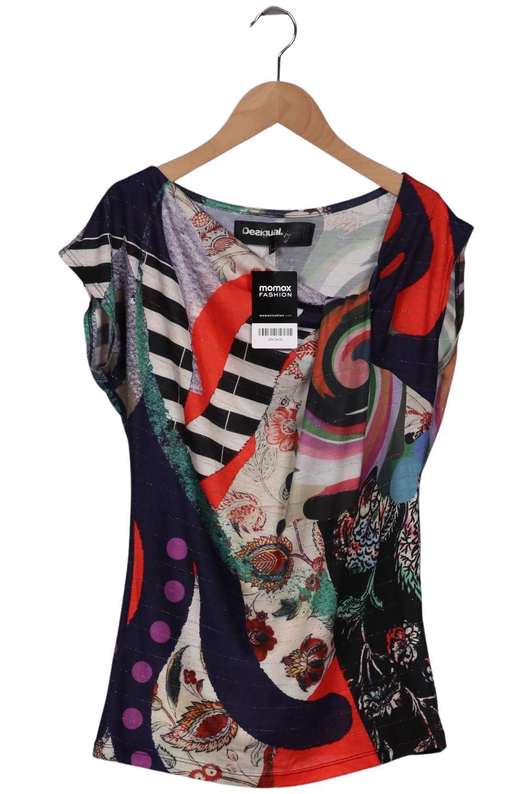 

Desigual Damen T-Shirt, mehrfarbig, Gr. 38