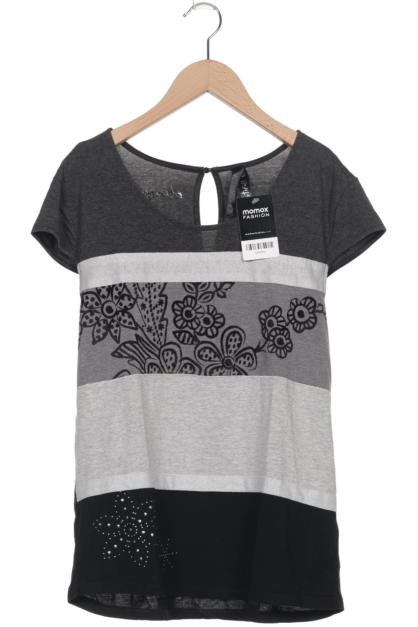 

Desigual Damen T-Shirt, grau, Gr. 42