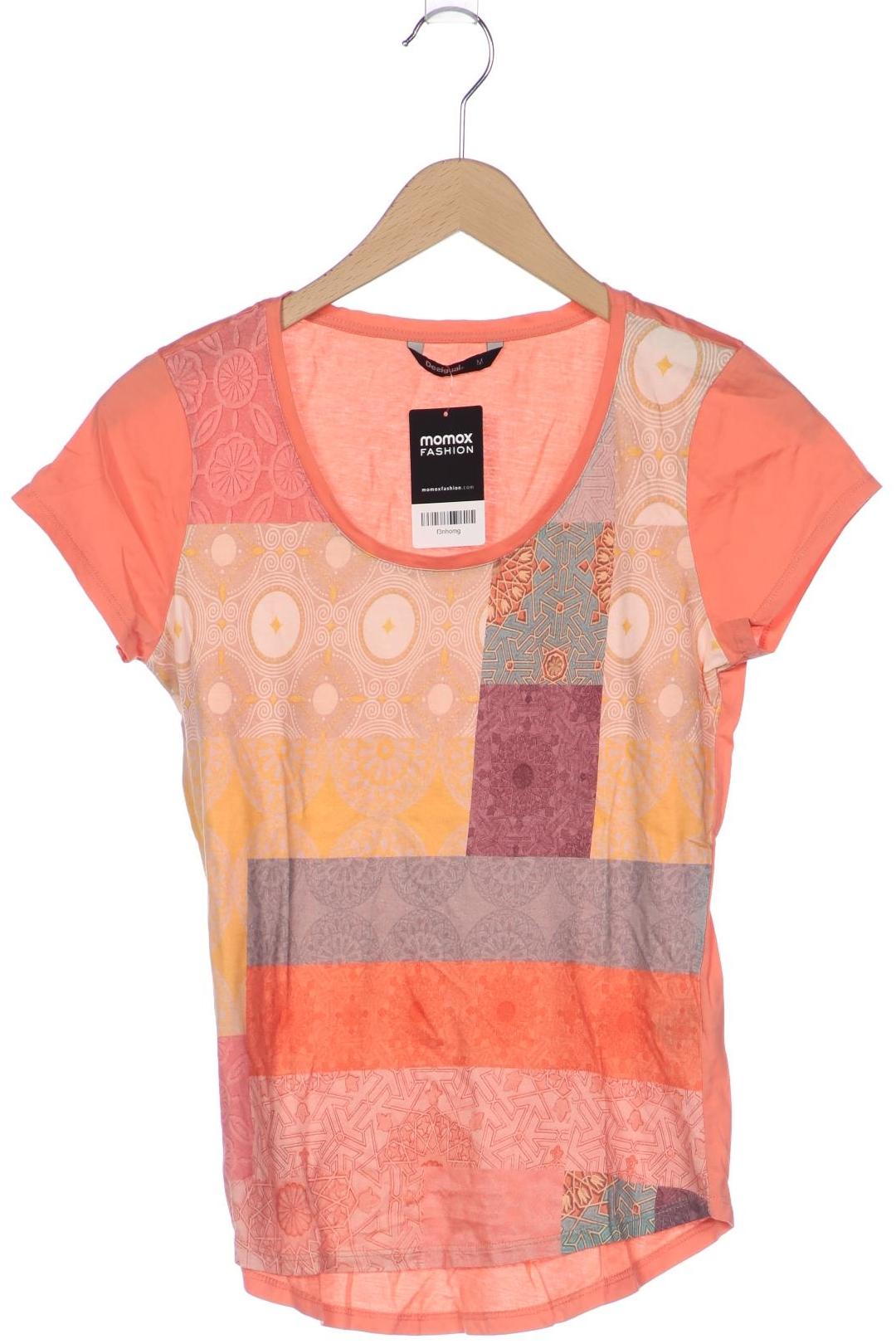 

Desigual Damen T-Shirt, orange, Gr. 38