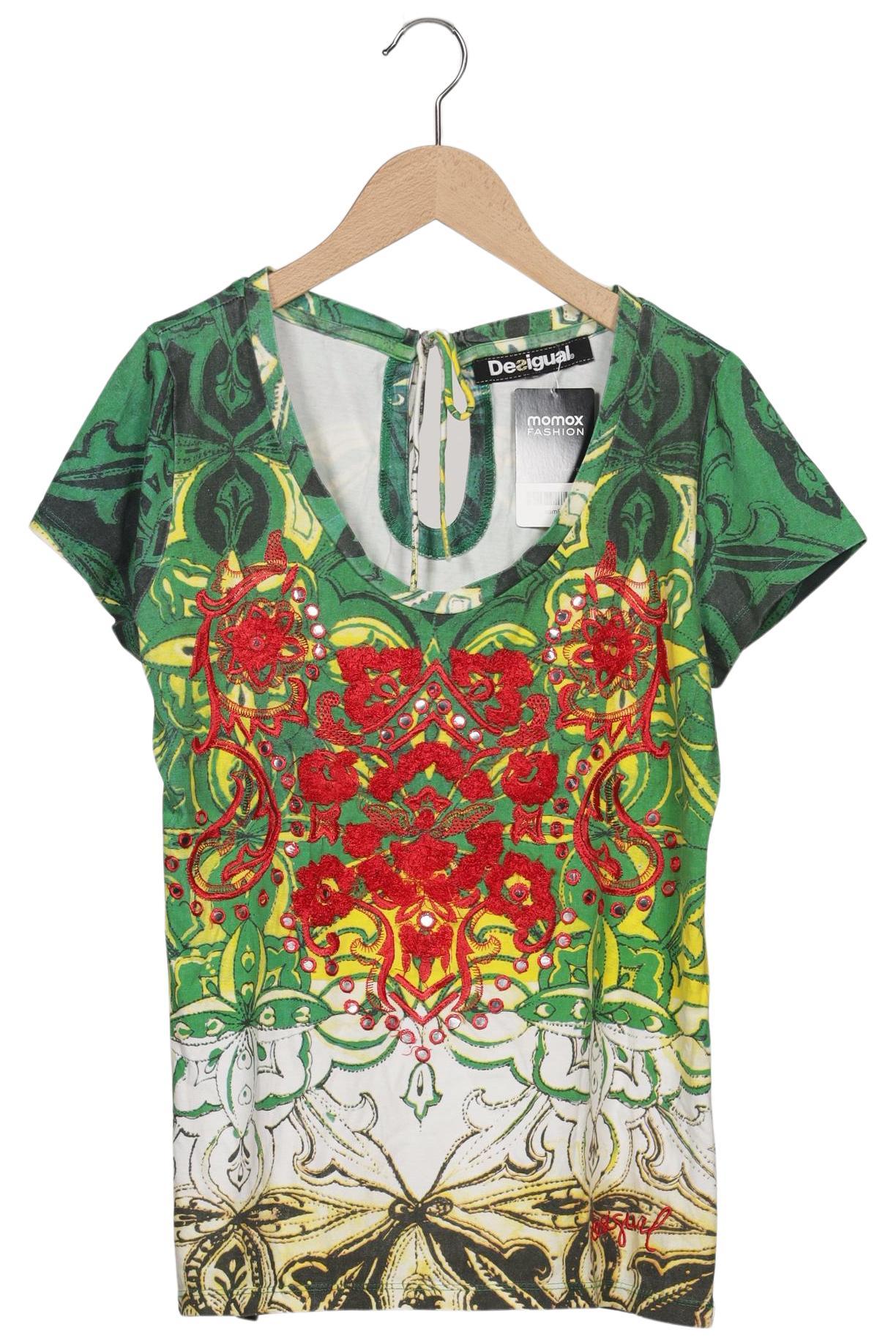 

Desigual Damen T-Shirt, mehrfarbig, Gr. 38
