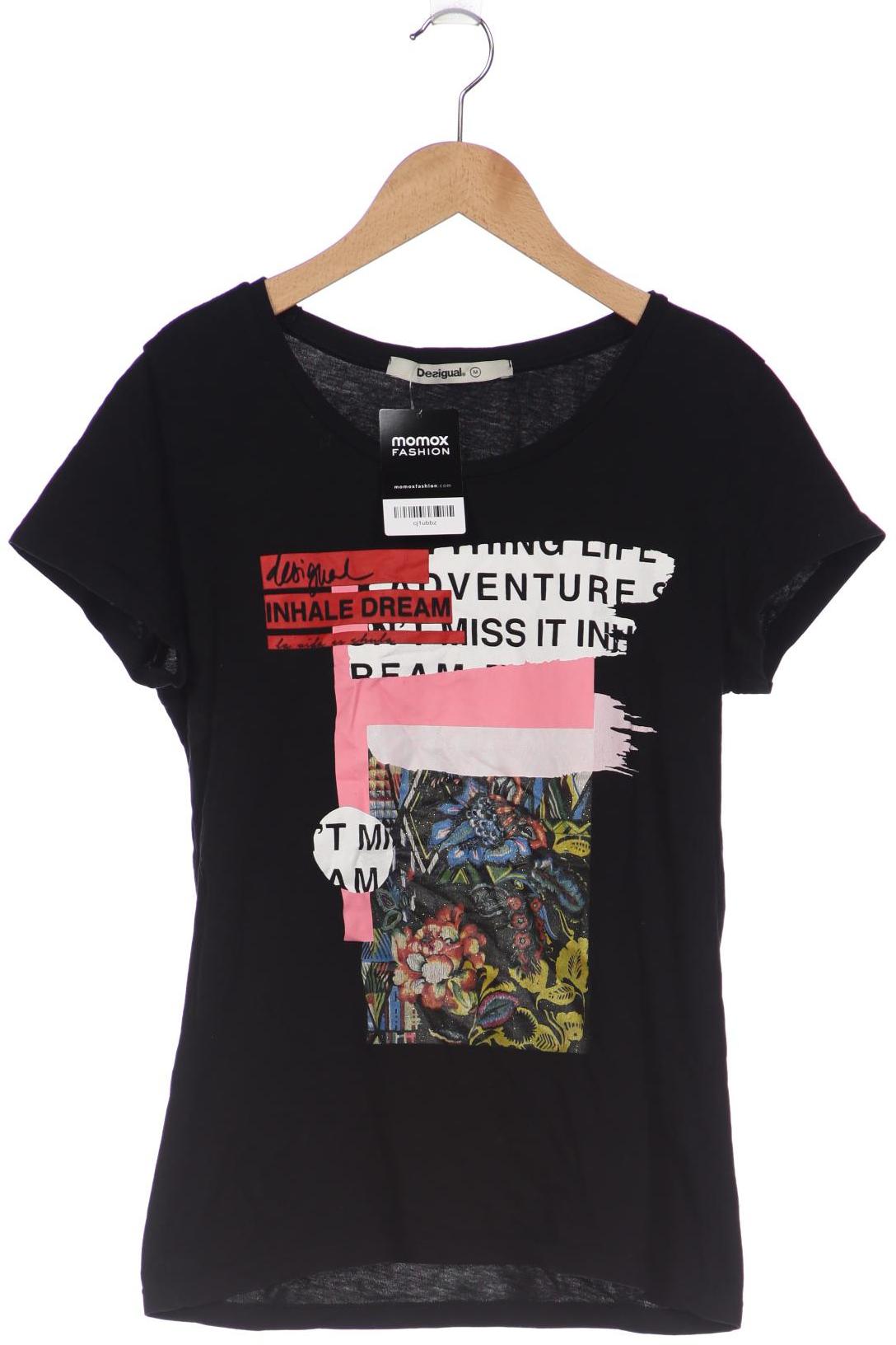 

Desigual Damen T-Shirt, schwarz