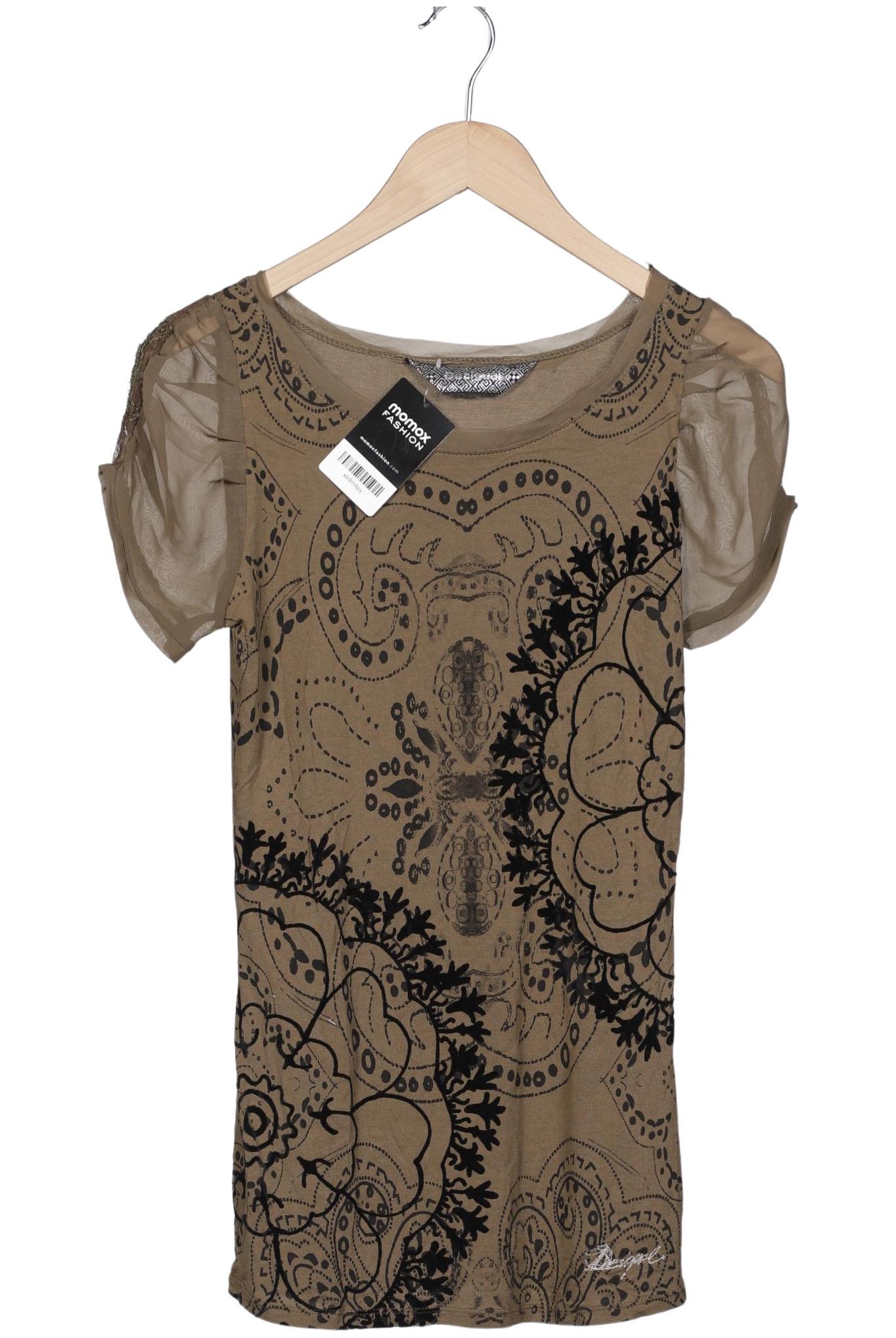 

Desigual Damen T-Shirt, braun, Gr. 42