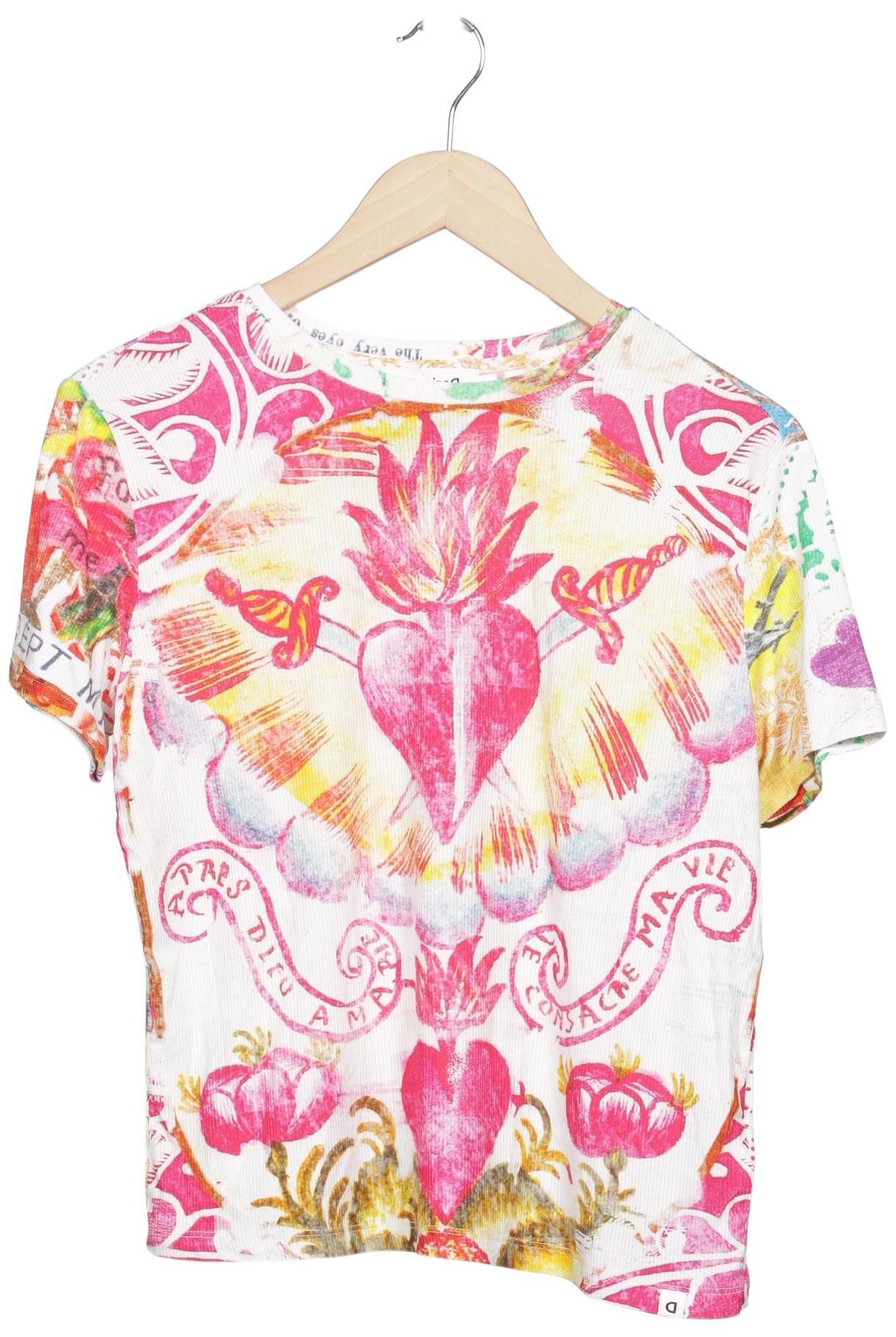 

Desigual Damen T-Shirt, mehrfarbig, Gr. 44