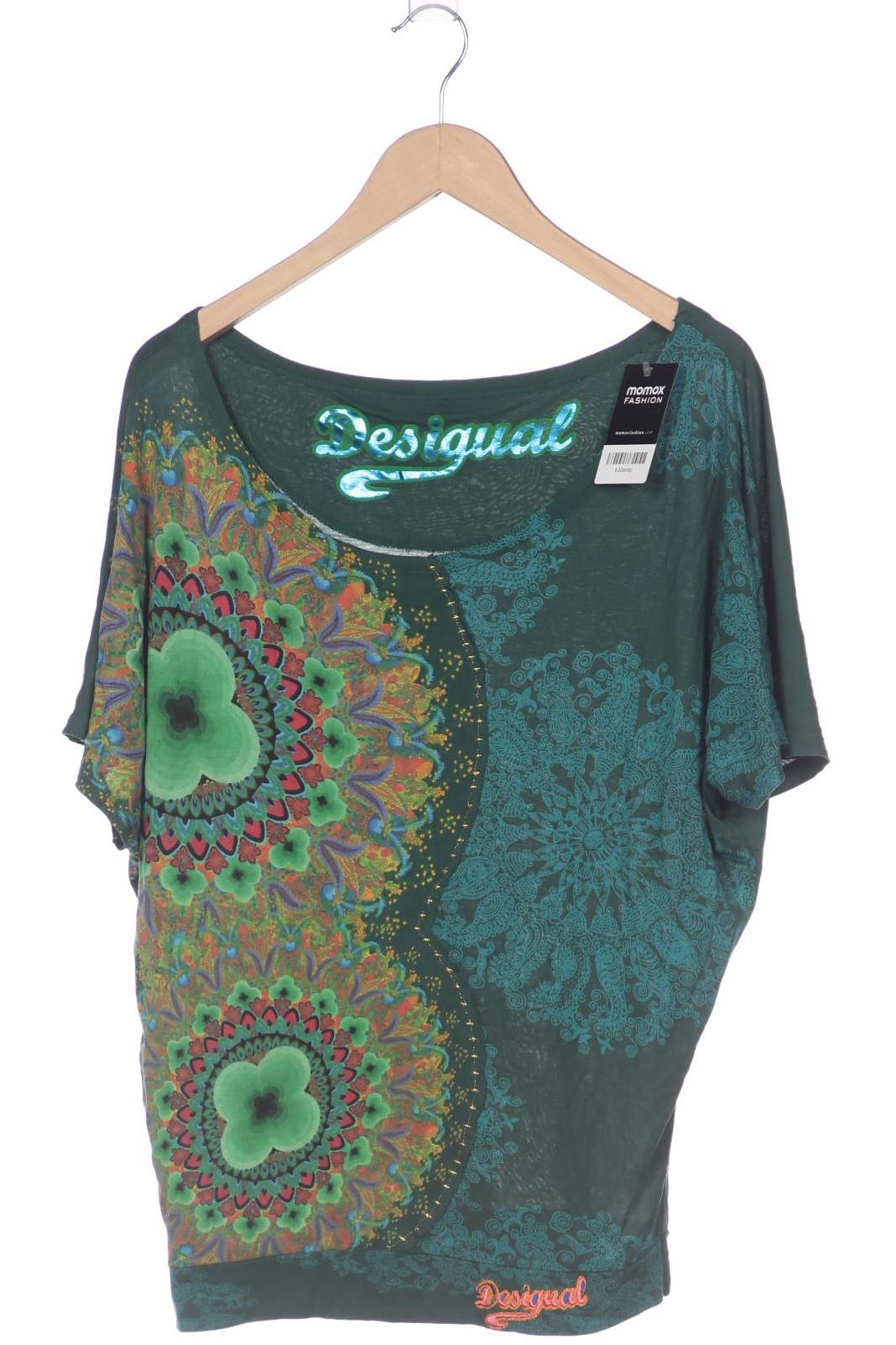 

Desigual Damen T-Shirt, grün, Gr. 38