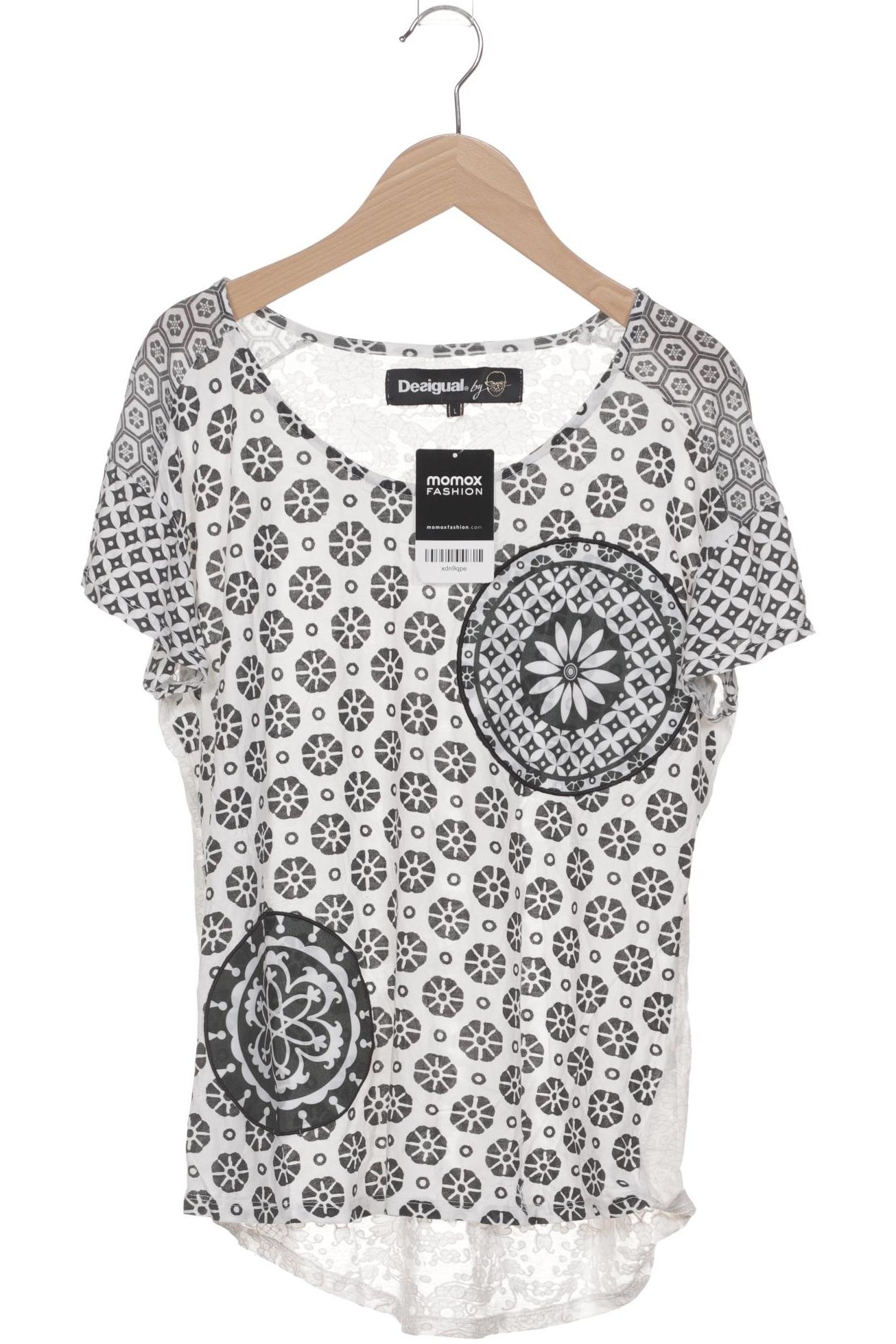 

Desigual Damen T-Shirt, weiß, Gr. 42