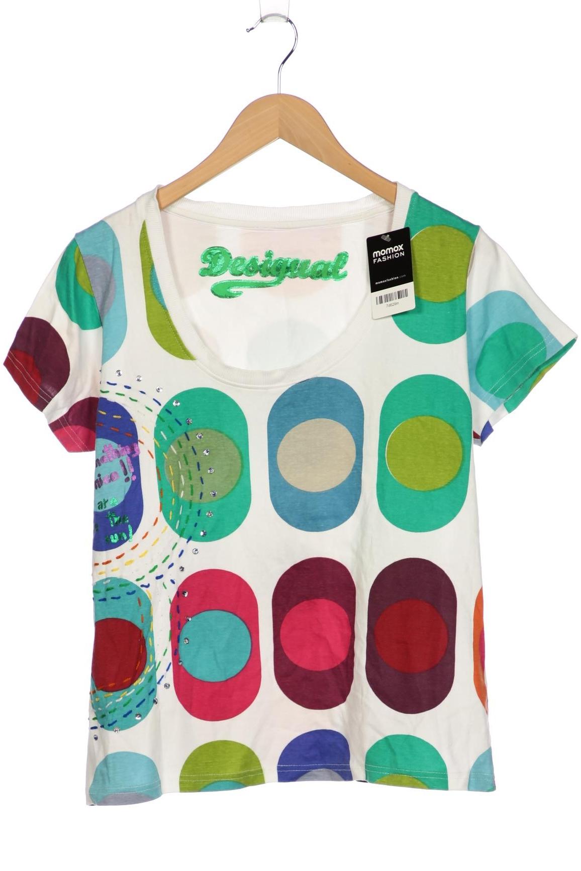 

Desigual Damen T-Shirt, mehrfarbig, Gr. 46