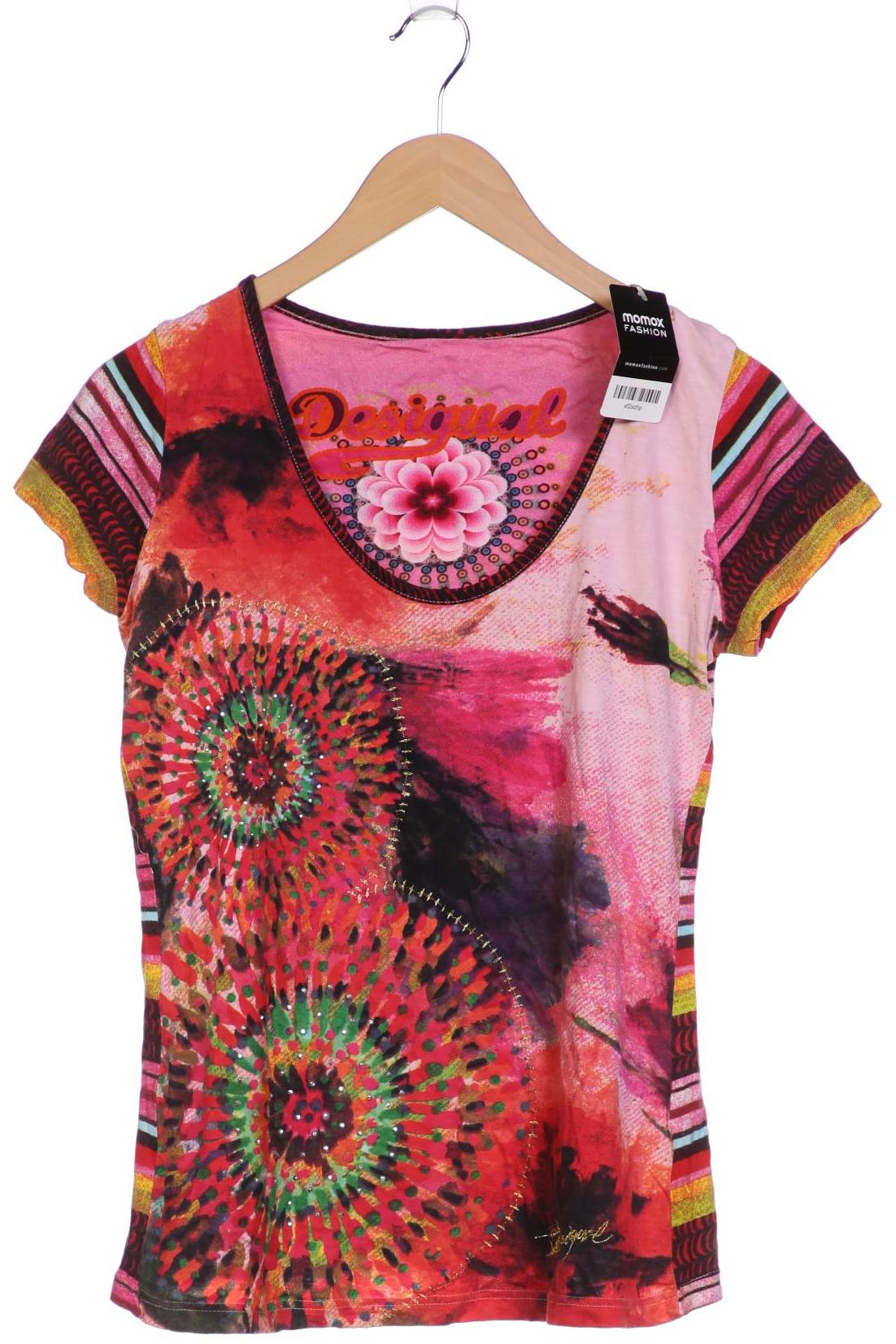 

Desigual Damen T-Shirt, rot, Gr. 38