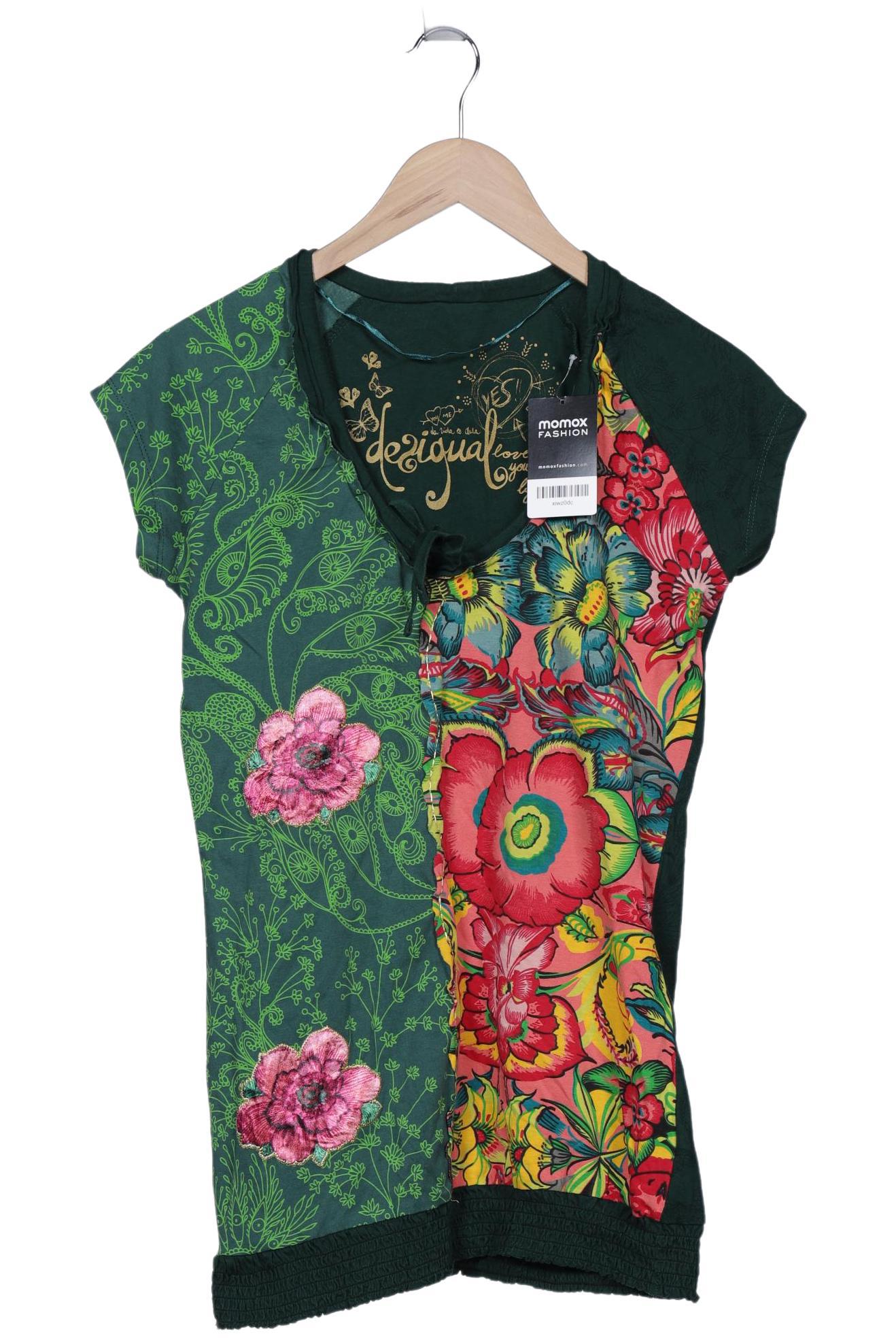 

Desigual Damen T-Shirt, grün, Gr. 44